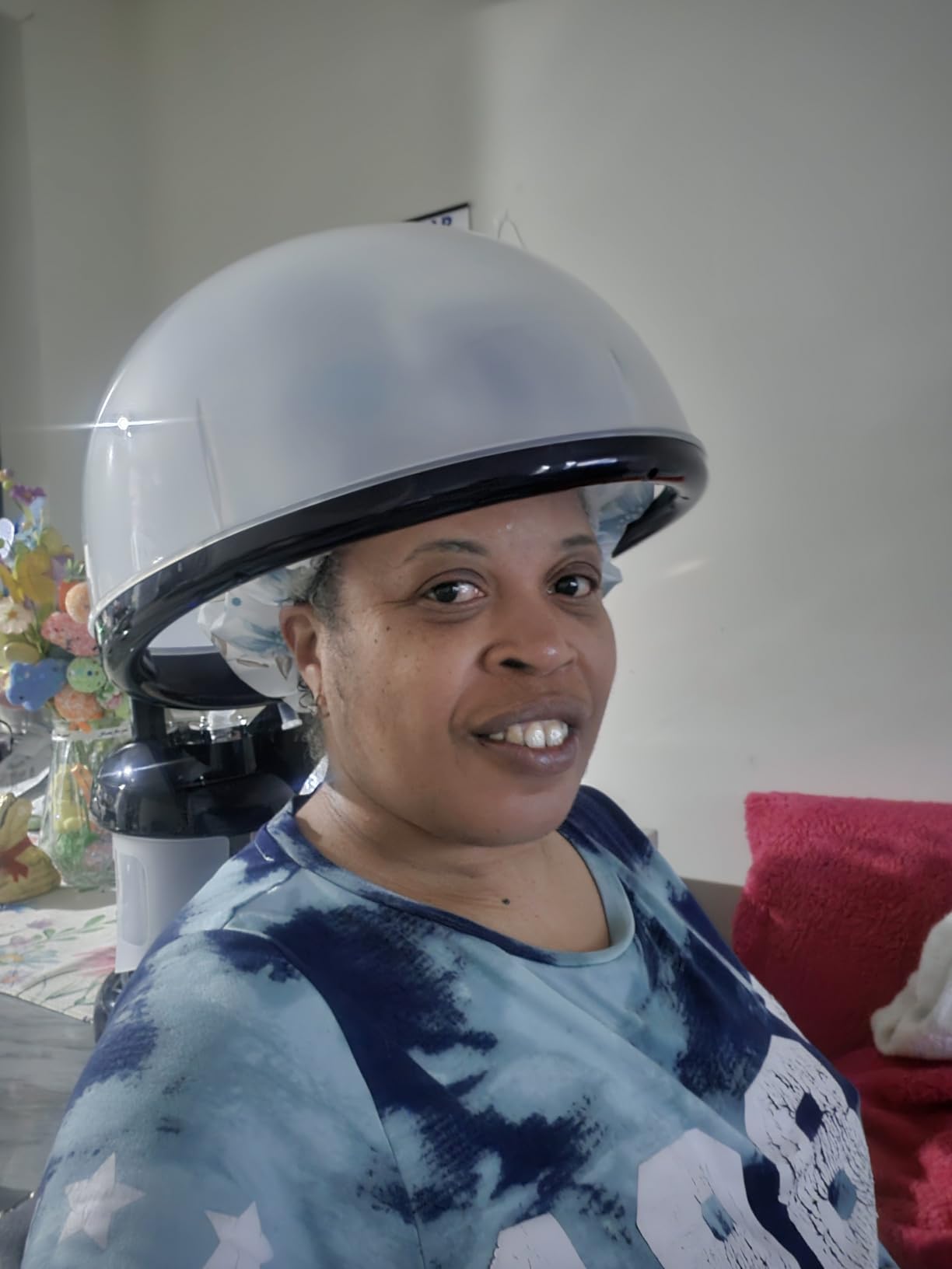 Hair Steamer Kingsteam 2 in 1 Ozone Facial Steamer, Design for Personal Care Use at Home or Salon Barber customer photo 1