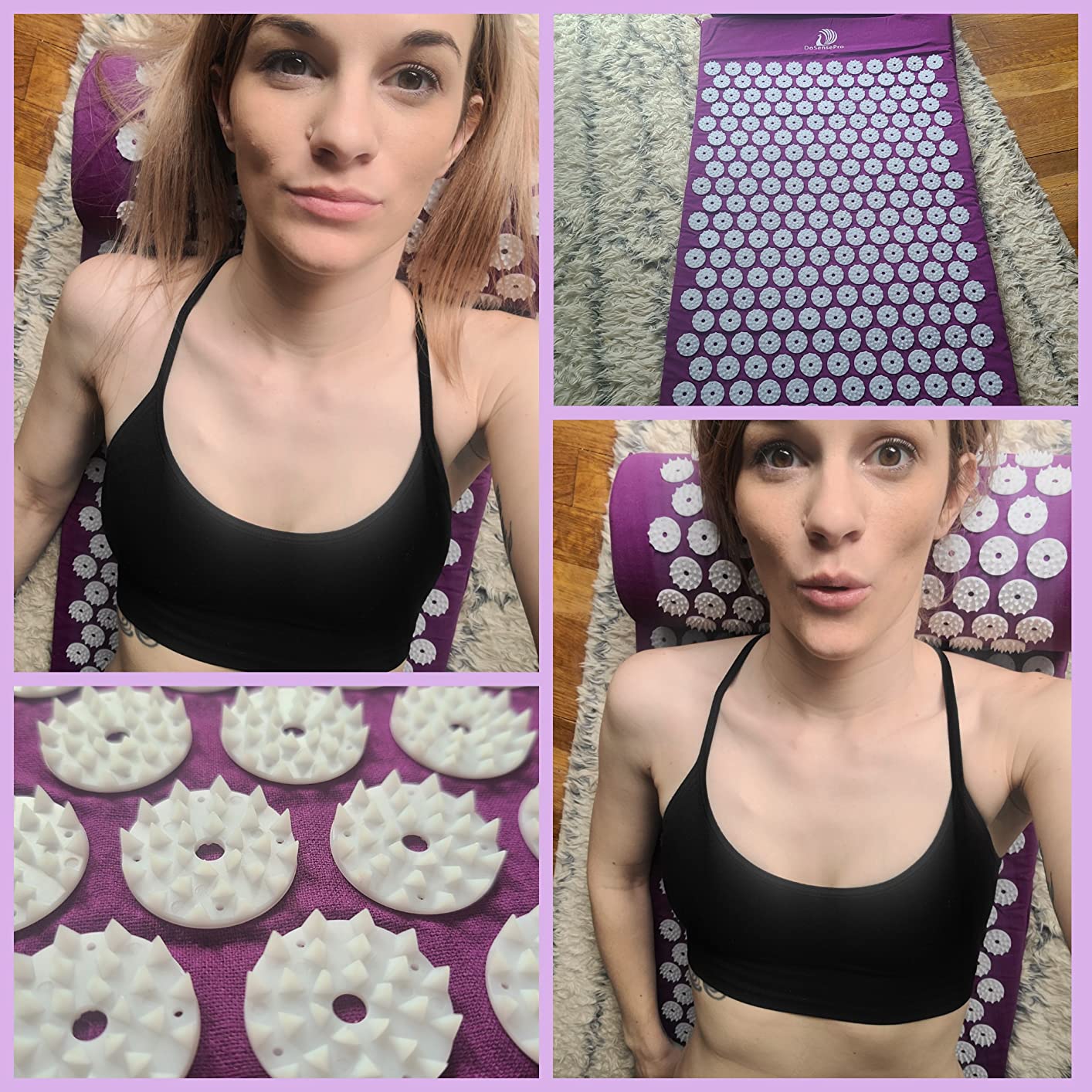 Acupressure Mat & Pillow Set, 4-in-1, 29