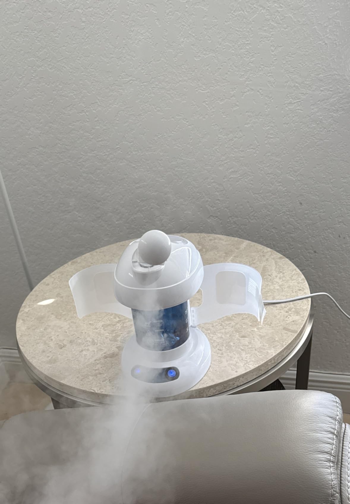 Facial Steamer - Ozone Steamer with Extendable Arm - Professional Nano Ionic Facial Steamer for Deep Cleaning - Portable for Personal Care Use at Home or Salon customer photo 2