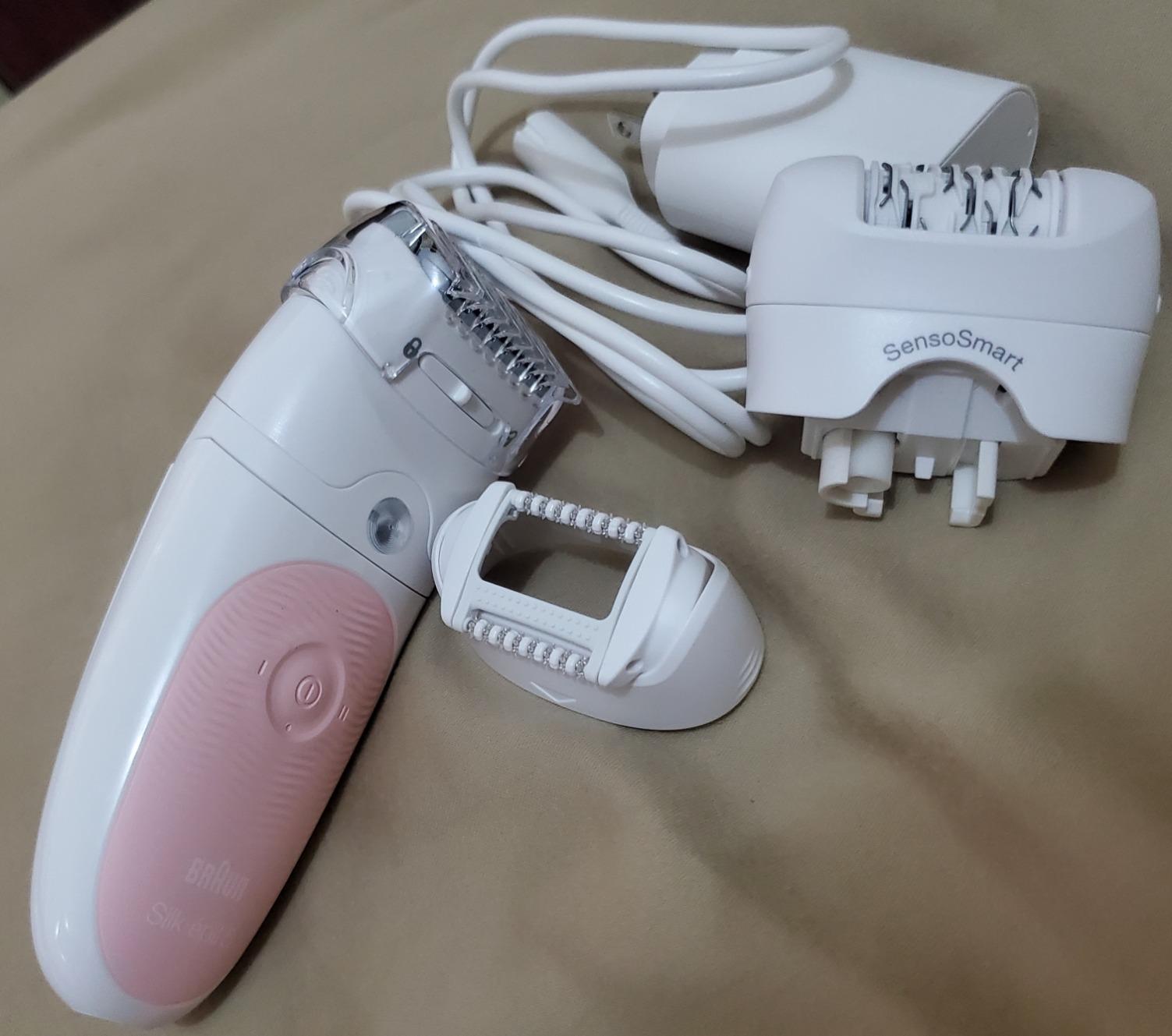 Braun SE5-895 Epilator, Hair Removal Device, Epilator for Women, Includes Shaver and Facial Cleansing Exfoliator Brush Attachments, Waterproof, Cordless and Rechargeable customer photo 2