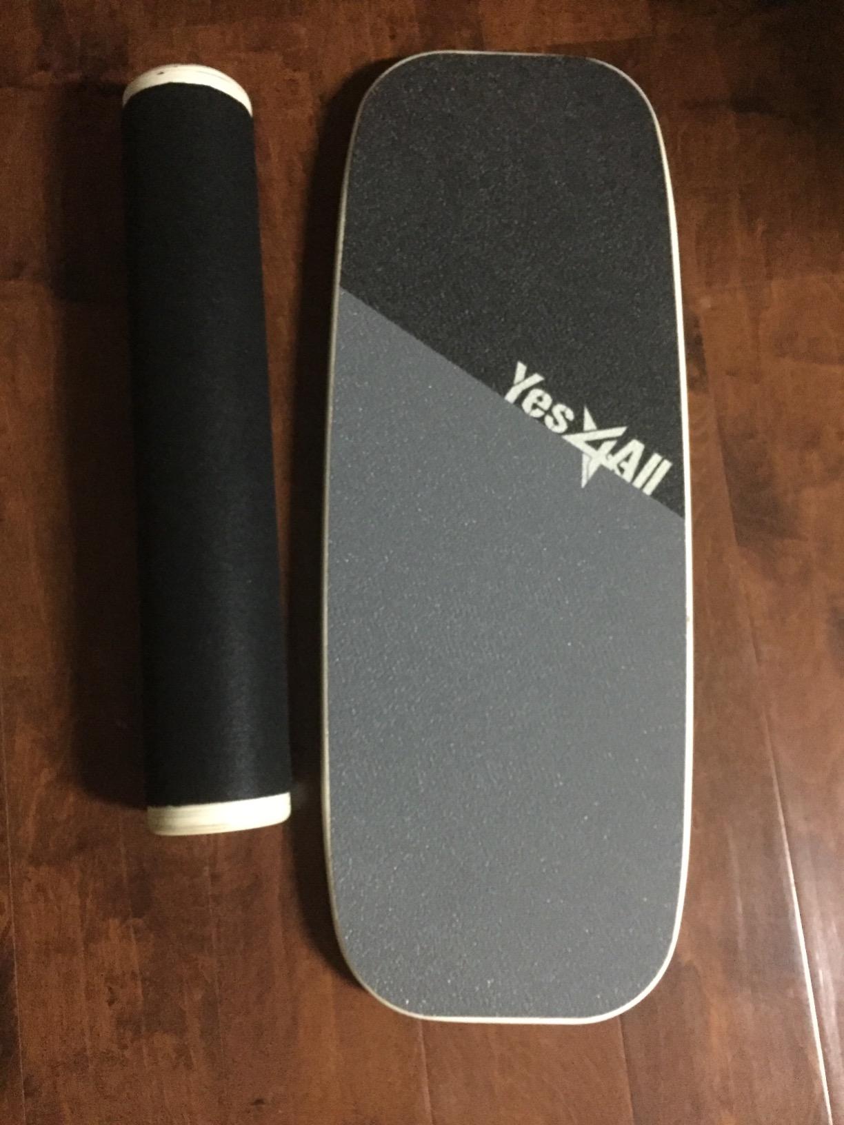 Yes4All Balance Board Sports Trainer, Surf Trainer Board With Adjustable Stoppers, Improve Core Strength and Balance Control customer photo 2