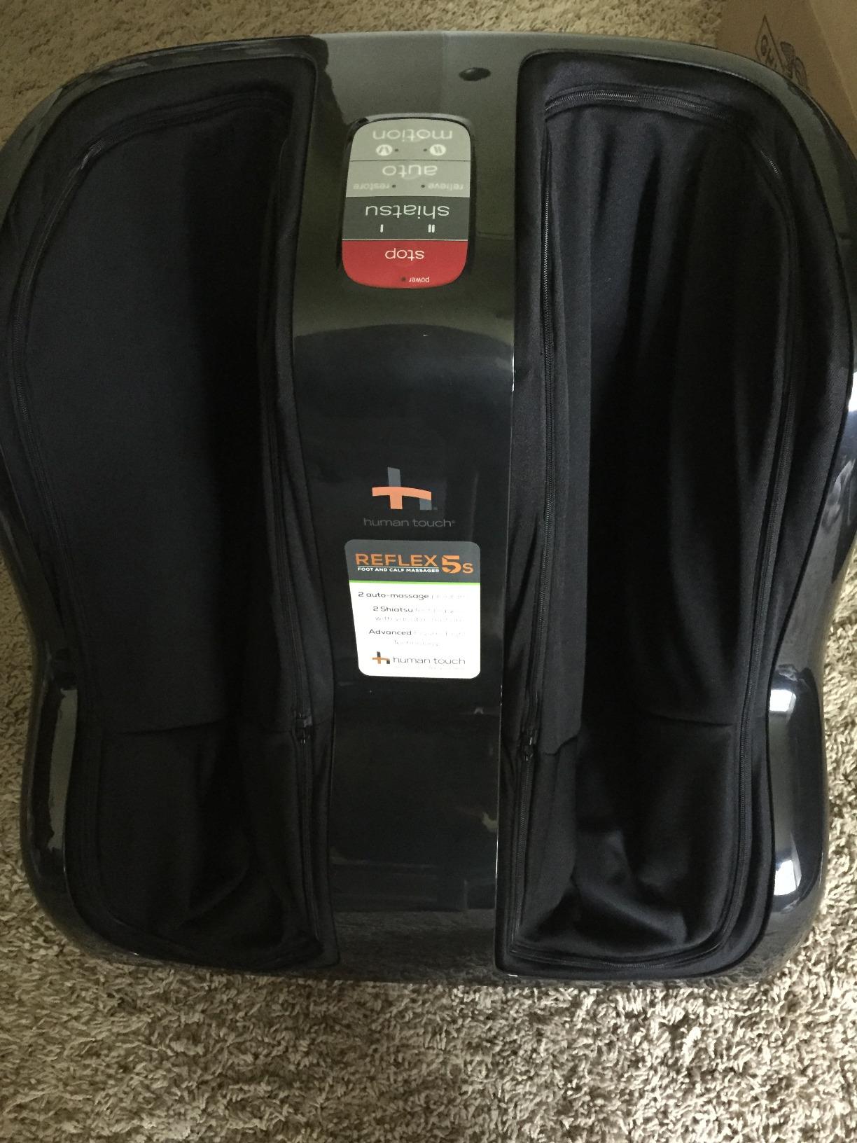 Human Touch Reflex5s Foot & Calf Massager - HSA Approved for Plantar Fasciitis customer photo 1