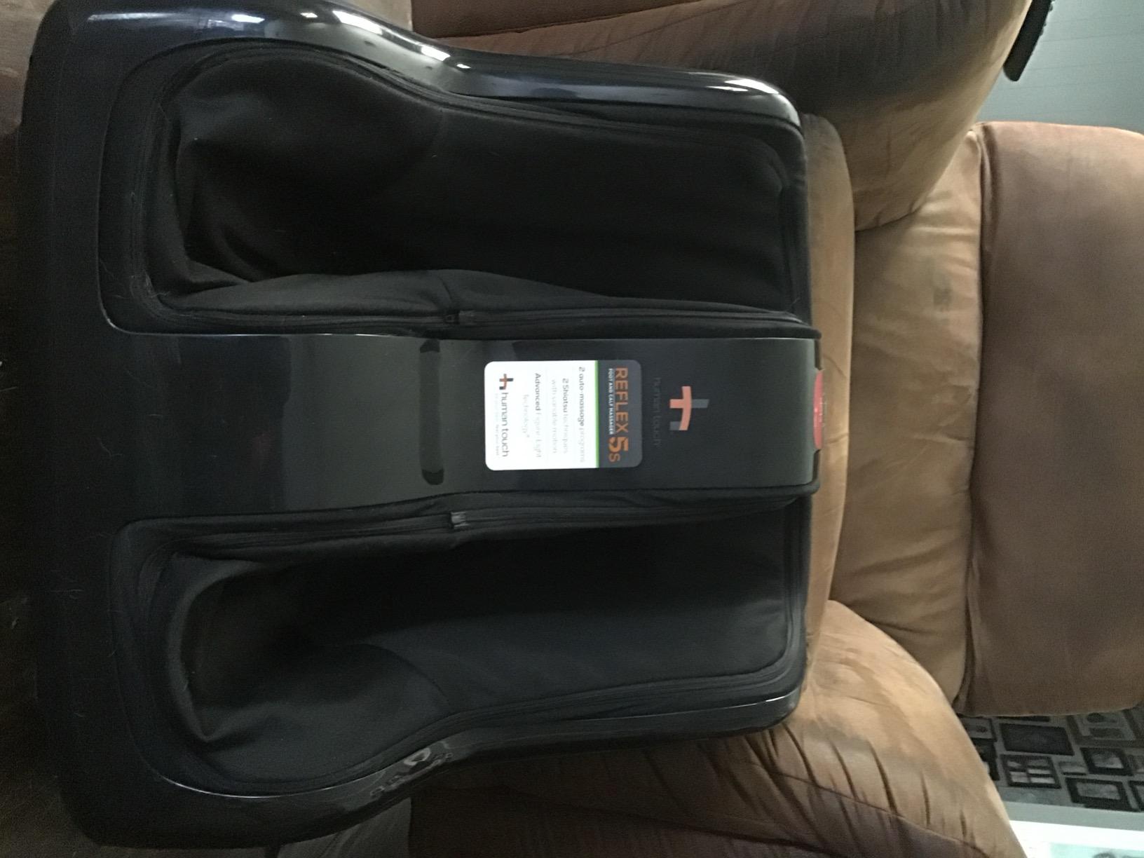 Human Touch Reflex5s Foot & Calf Massager - HSA Approved for Plantar Fasciitis customer photo 2