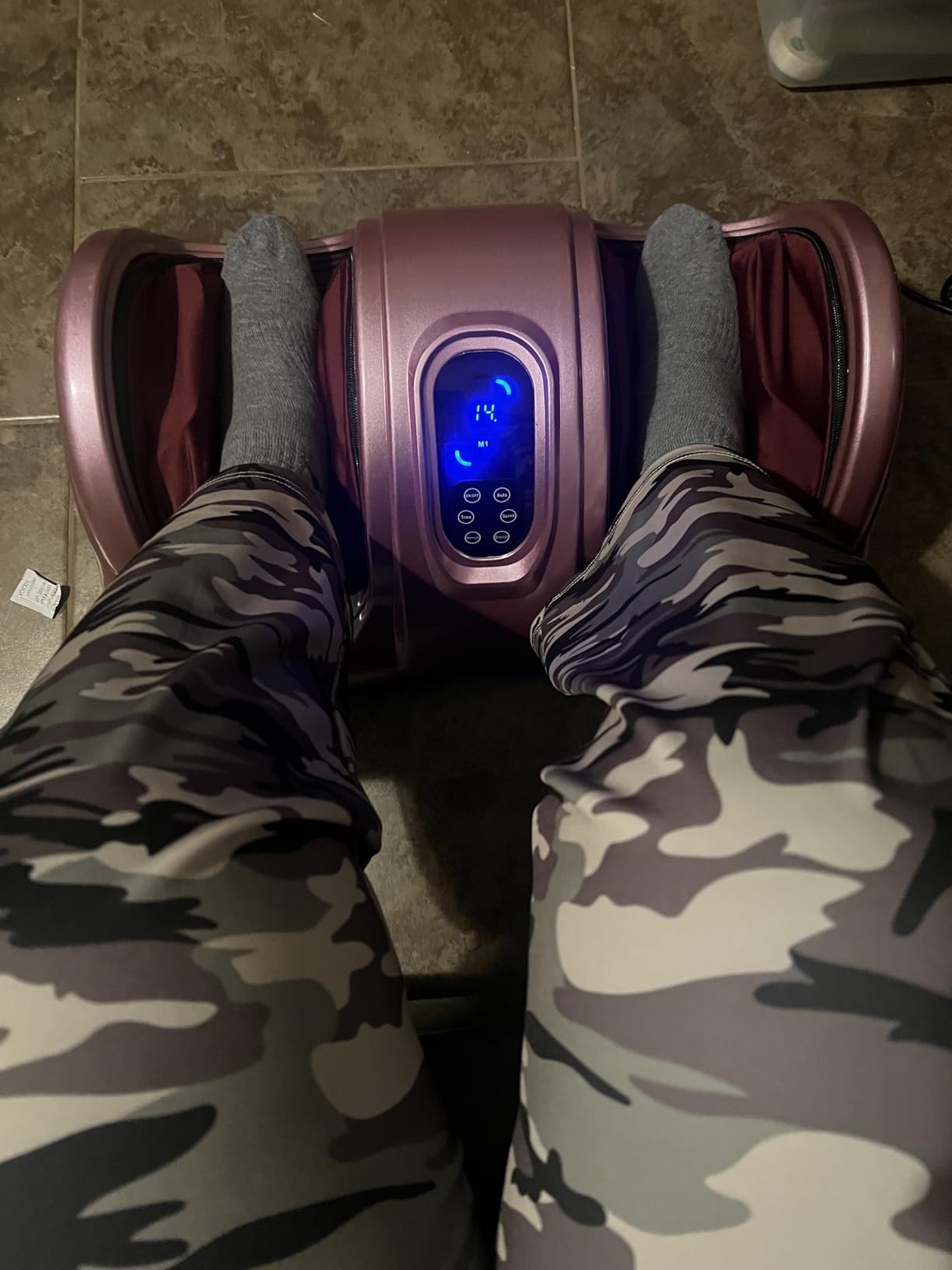 Best Choice Products Shiatsu Foot Massager for Pain Relief, Plantar Fasciitis, Neuropathy, Blood Circulation, Remote Control w/Compact Design - Gray customer photo 1