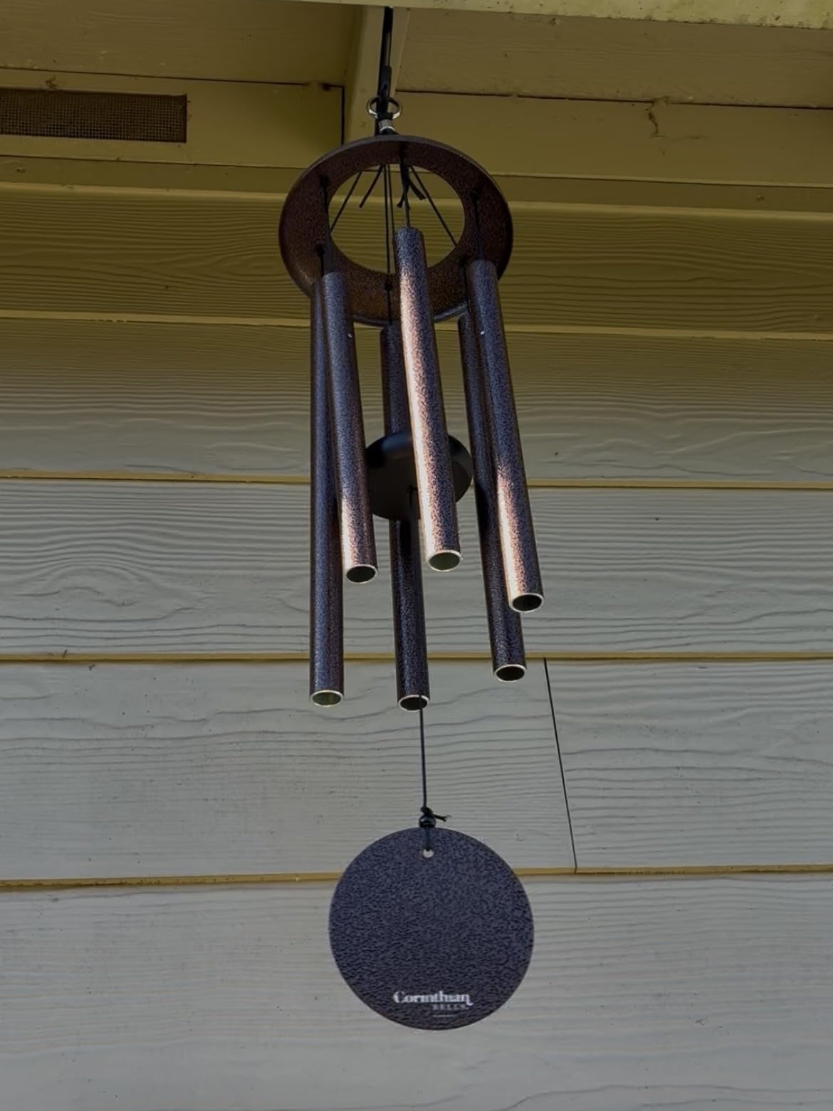 by Wind River - 27 inch Silver Vein Wind Chime for Patio, Backyard, Garden, and Outdoor Decor (Aluminum Chime) Made in the USA customer photo 1
