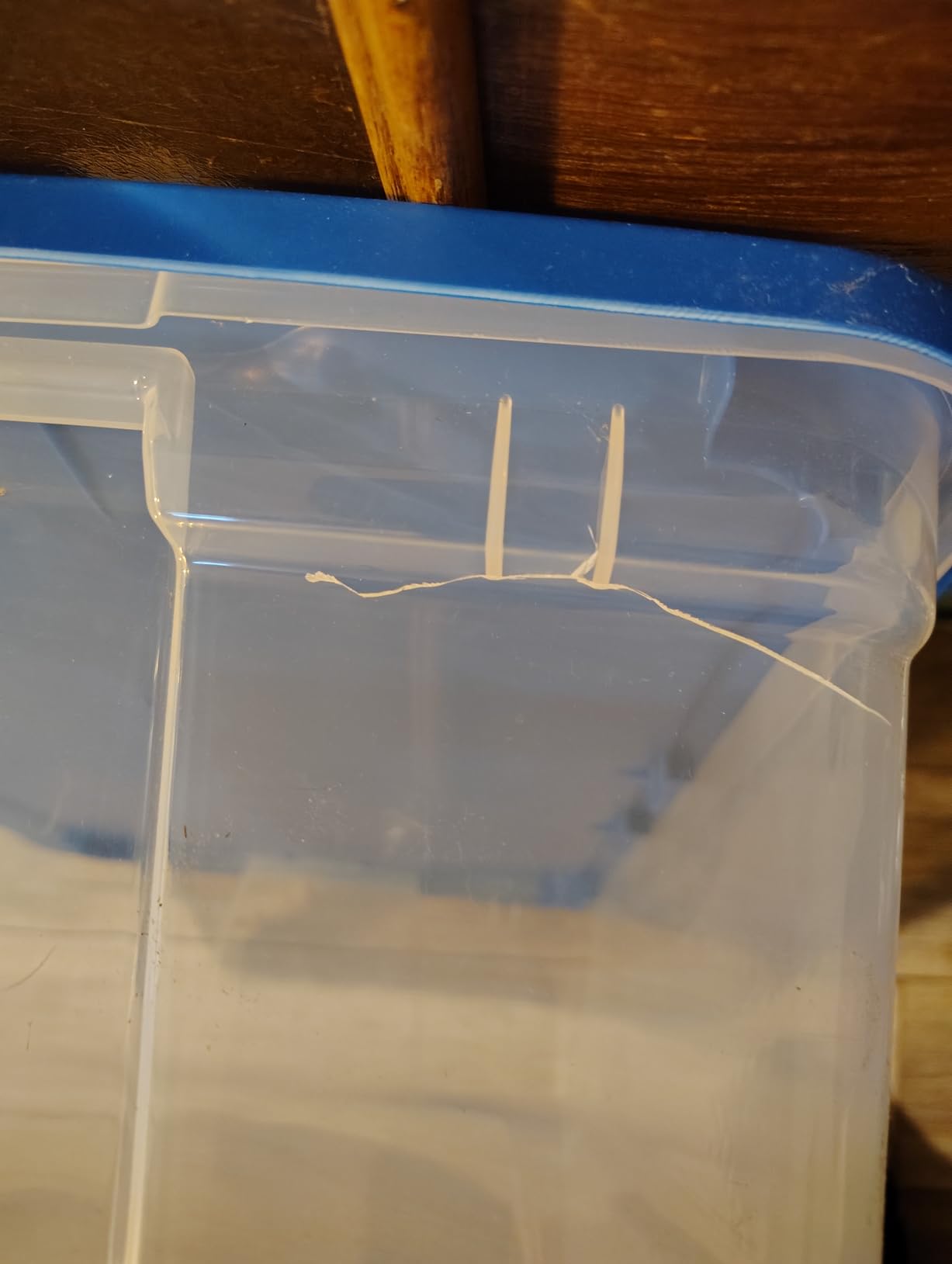HOMZ 2-Pack Snaplock, Small Clear Plastic Storage Organizer Bins w/ Lids, 28 Quart, Gray - Stackable Container Boxes for Bedroom, Bathroom, Garage, and Office Organization customer photo 1