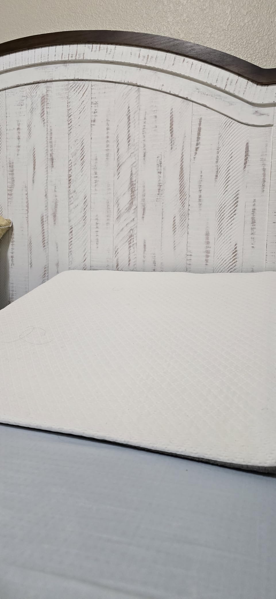 Kolbs Bed Wedge Pillow for Sleep Apnea, FSA Eligible Acid Reflux, and Back Pain Relief, with Chic Jacquard Cover - Headboard Wedges for Sleeping (Standard Width 7.5