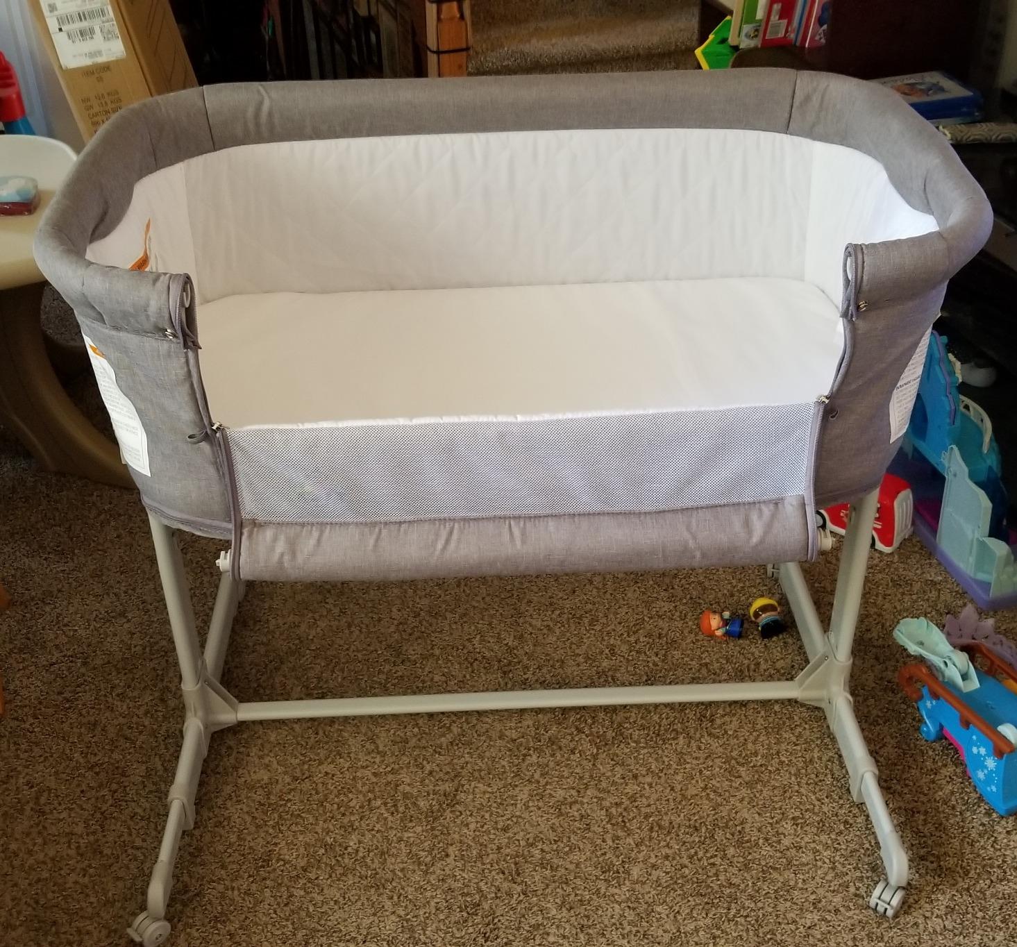 KoolerThings 3 in 1 Baby Bassinet, Bedside Sleeper, & Playpen, Easy Folding Portable Crib - KoolaBaby customer photo 2