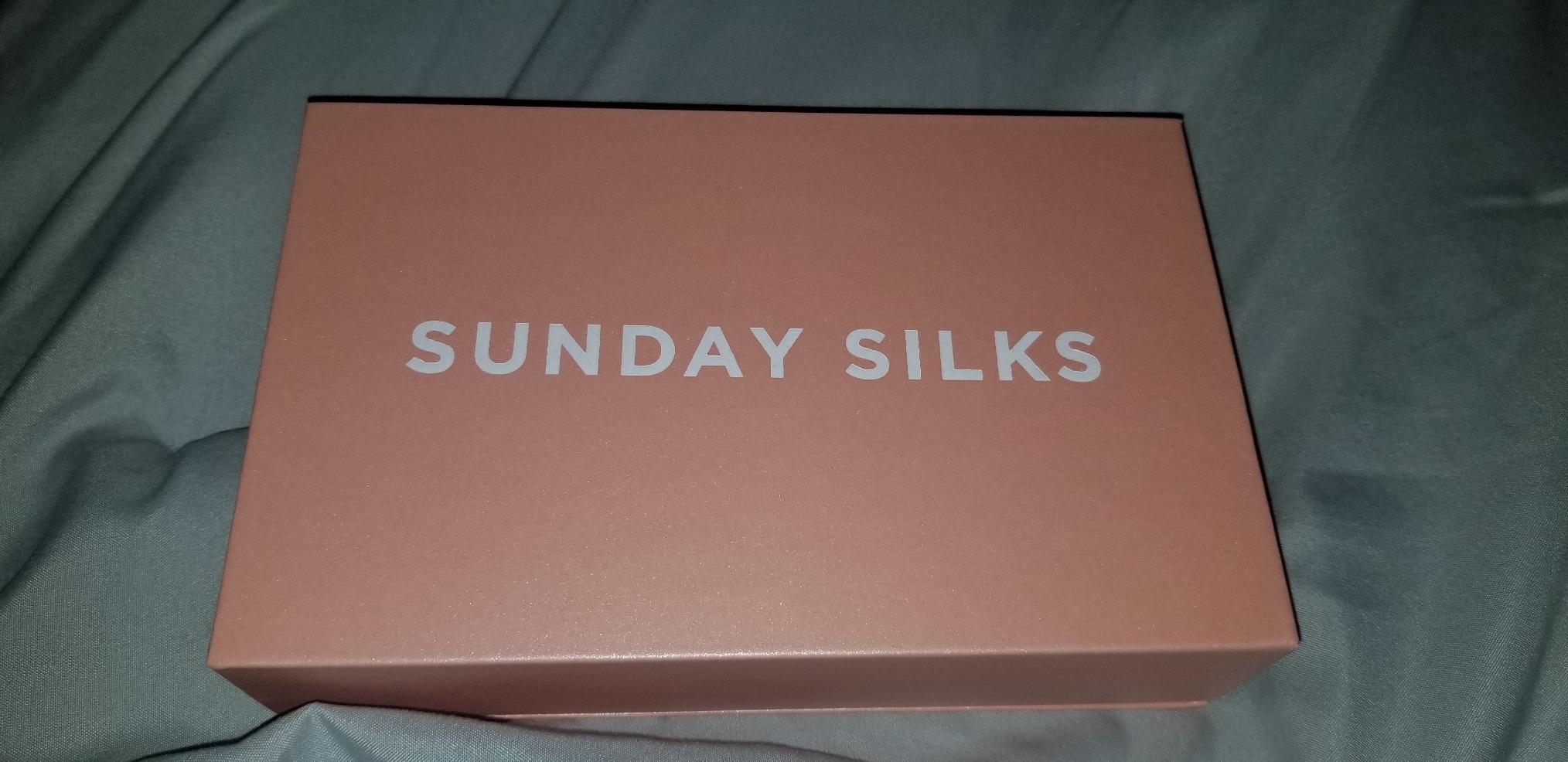 SUNDAYSILKS Premium Silk Pillow Cases | 100% Mulberry Silk Pillowcase with Zipper, All Sides Real 22 Momme Grade 6A Silk, Standard Queen, King Size [Nude Champagne] customer photo 2