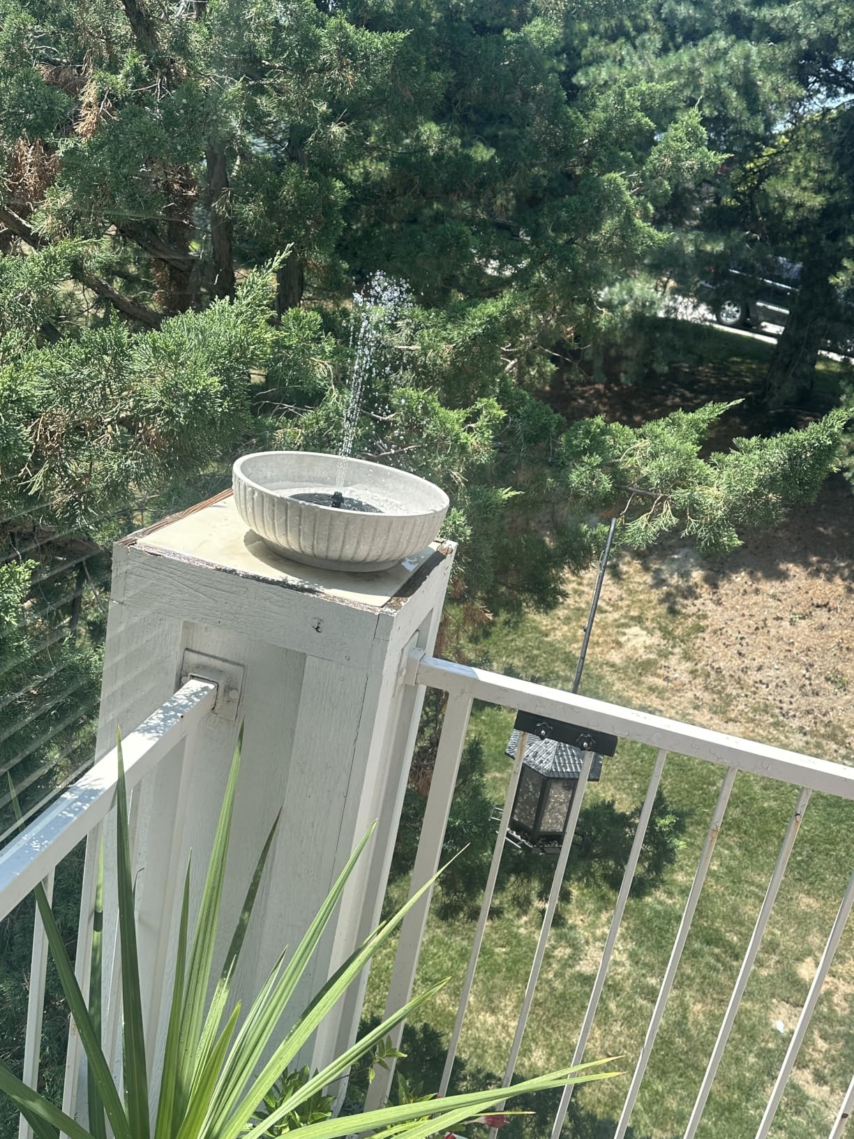 Mademax Solar Bird Bath Fountains, Upgrade 1.4W Solar Fountain Pump with 8 Nozzles & 4 Brackets, Free Standing Floating Solar Powered Water Fountain Pump for Bird Bath, Garden, Pond, Pool, Outdoor customer photo 2