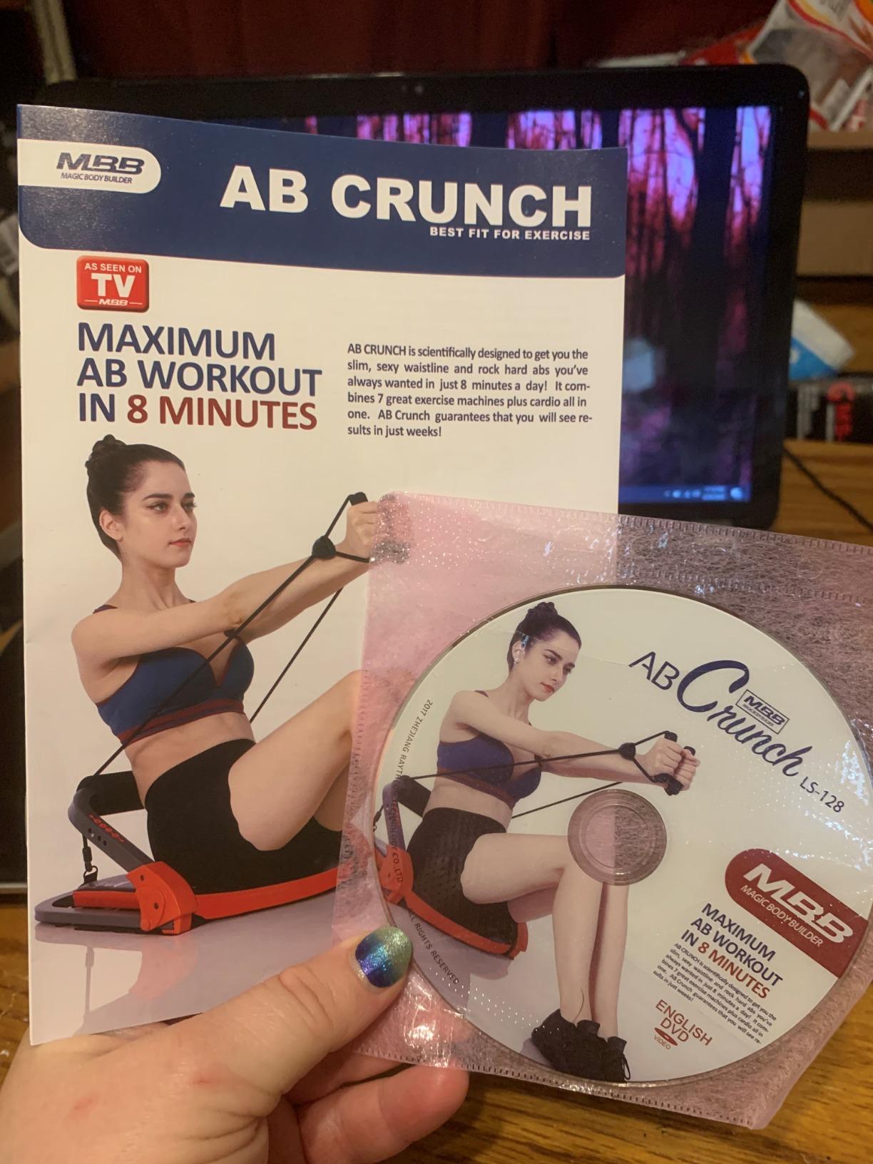 Fitlaya Fitness Abs Exercise Equipment Ab Machine for Abs and Total Body Workout, Home Gym Fitness Equipment for All Ages, Ab Workout Resistance Machine customer photo 2