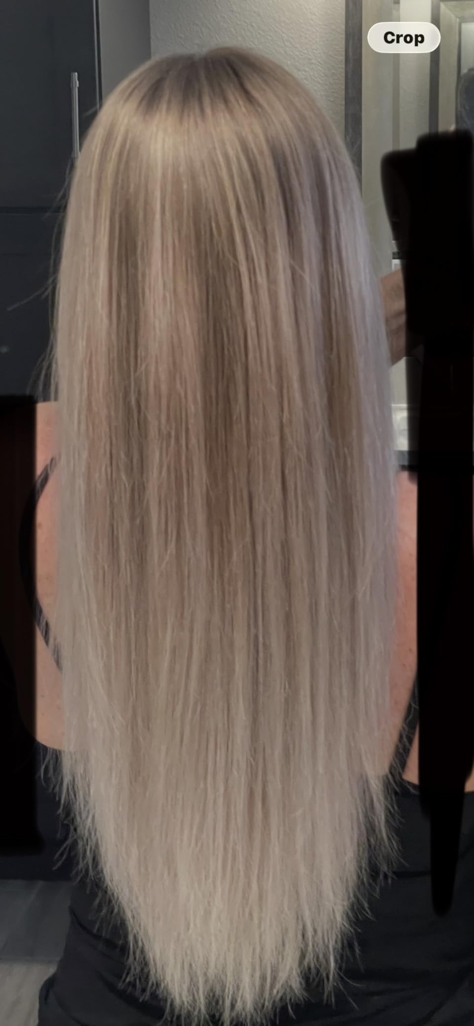 L'ANGE HAIR Le Vite Straightening Brush | Heated Hair Tool for Smoother, Frizz-Controlled Look | Dual-Voltage Hot Brush Straightener for Effortless Styling & Shine | Ceramic Standard Size (Black) customer photo 2