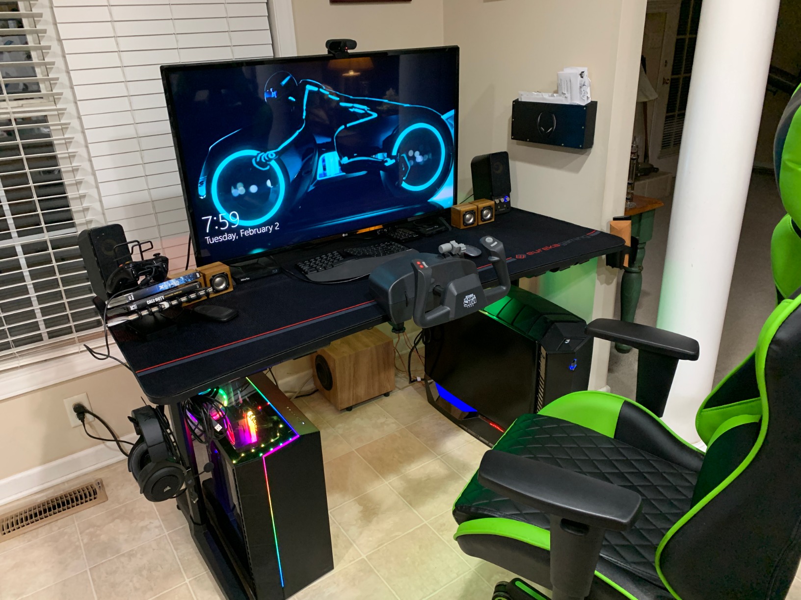 EUREKA ERGONOMIC Gaming Desk 60