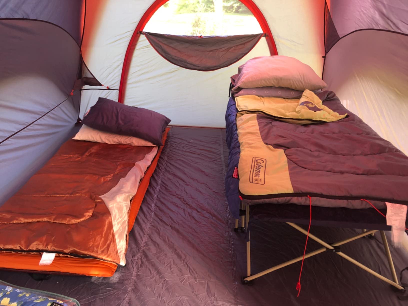 REDCAMP Oversized Camping Cots for Adults 500lbs, 33.5'' Extra Wide Tall Sleeping Cots Heavy Duty, XL Cots Portable for Outdoor Indoor Office, Dark Grey customer photo 2
