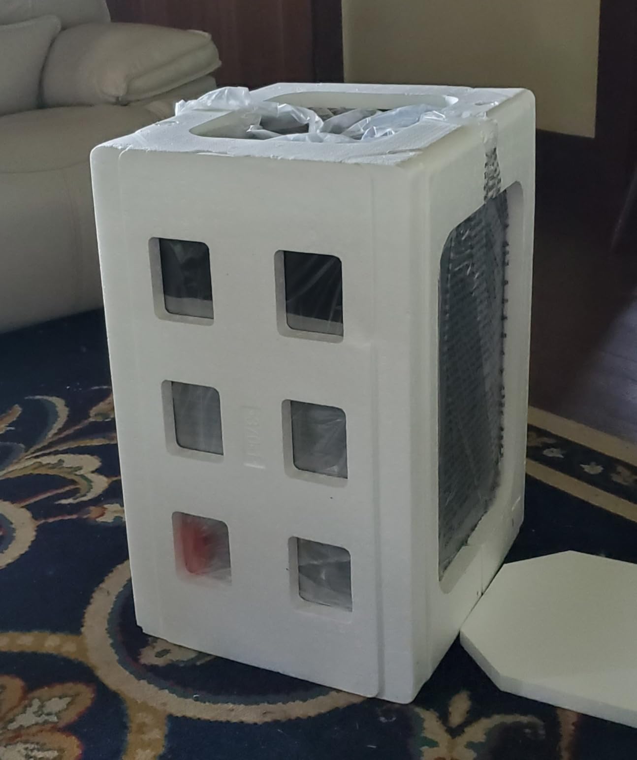 DEVAISE 2 Drawer Mobile File Cabinet with Lock, Commercial Vertical Metal Filing Cabinet for Home Office, Fully Assembled Except Casters, White customer photo 1