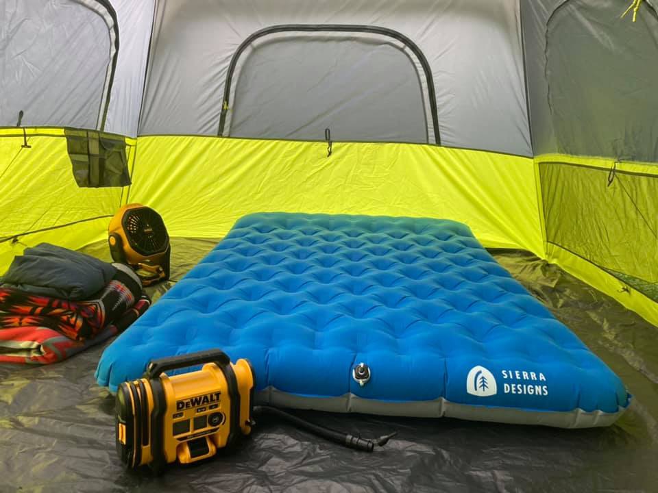 Sierra Designs Queen & Single Camping Air Bed Mattress for Car Camping, Trave, and Camp (Pump Included) customer photo 2