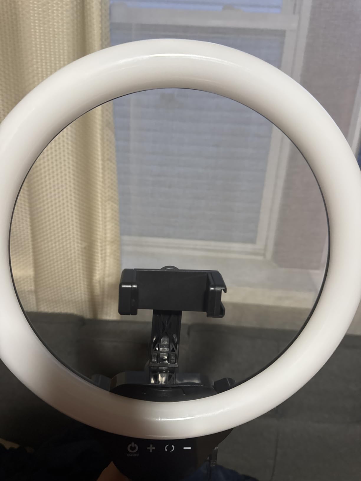 UBeesize 12'' LED Ring Light with 62'' Tripod Stand, Selfie Ring Light for Video Recording, Live Streaming, TikTok & YouTube, Compatible with iPhone & Android (Black) customer photo 1