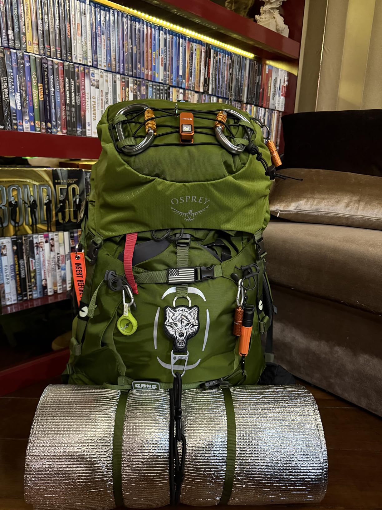 Osprey Aether 65L Men's Backpacking Backpack, Black, L/XL customer photo 1