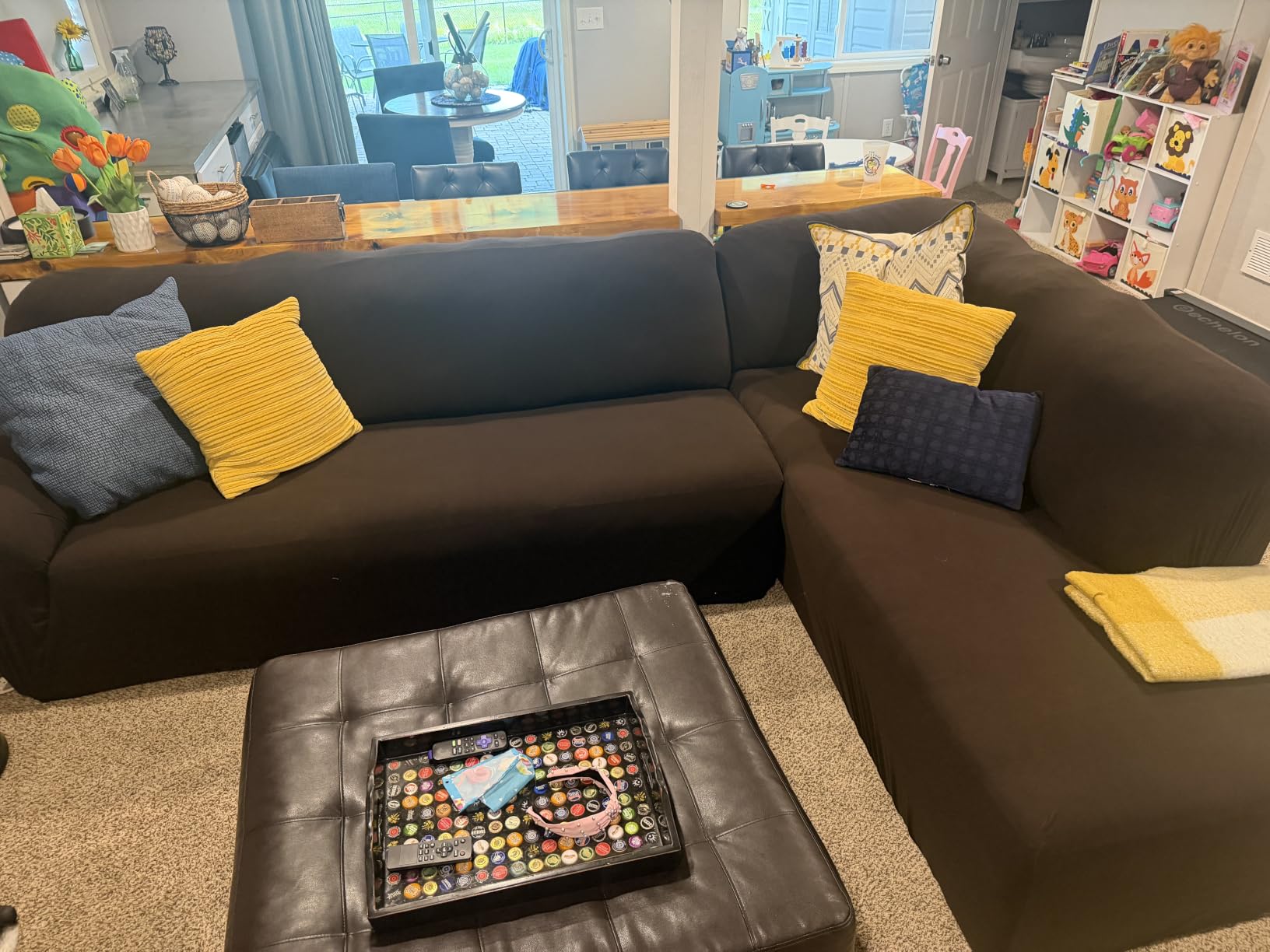 PureFit Super Stretch Sectional Couch Covers customer photo 1