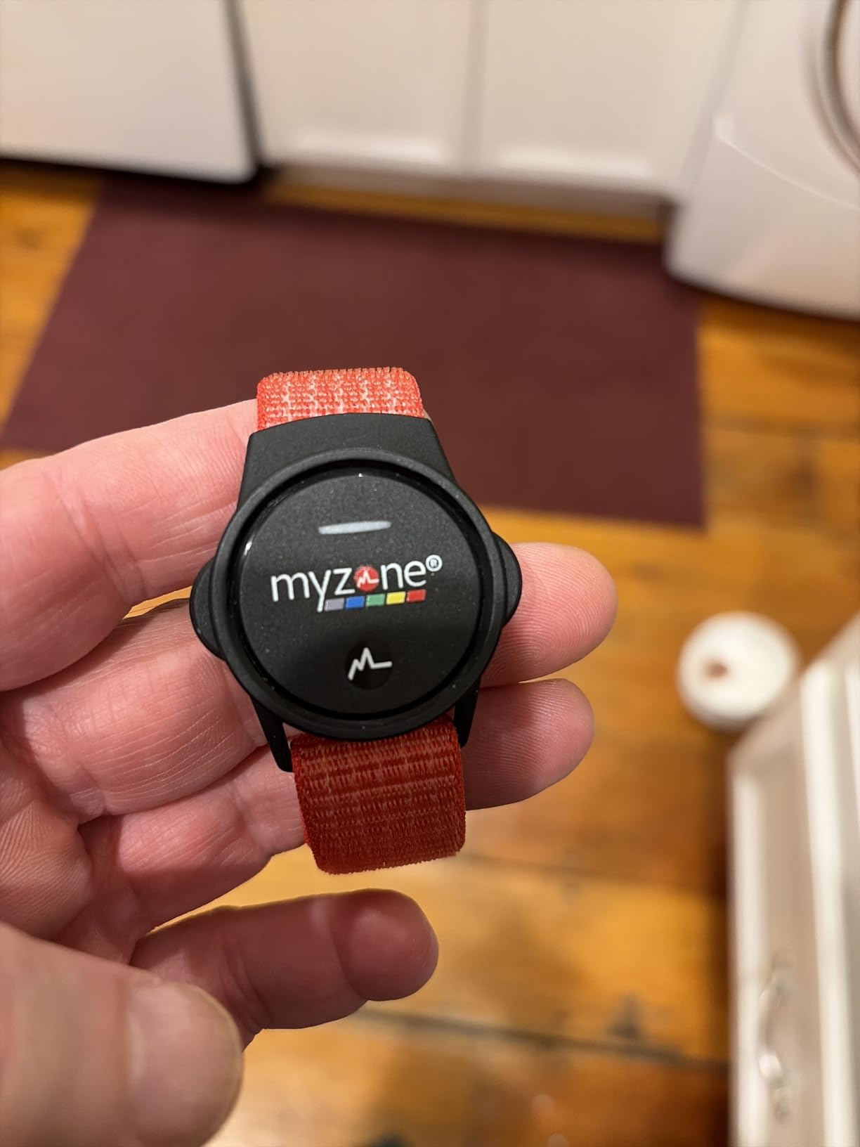 Myzone Switch Heart Rate Monitors - Physical Activity Fitness Tracker for Your Chest - Bluetooth Connectivity and Waterproof Device for Sport and Fitness Activities customer photo 1