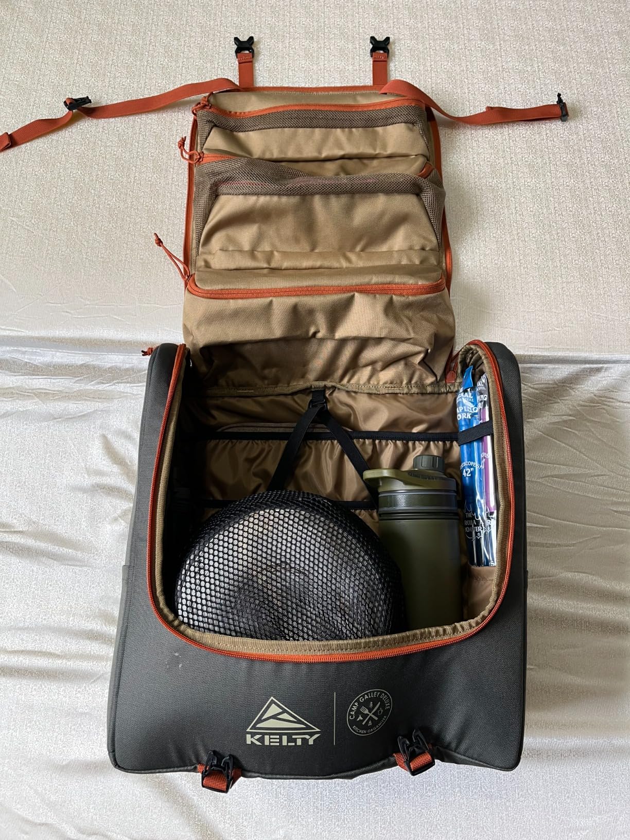 Kelty Camp Galaxy Deluxe - Camp Kitchen Organization Kit, Deep Pockets, Paper Towel Holder, Zippered Compartments for Outdoor Cooking Essentials customer photo 1