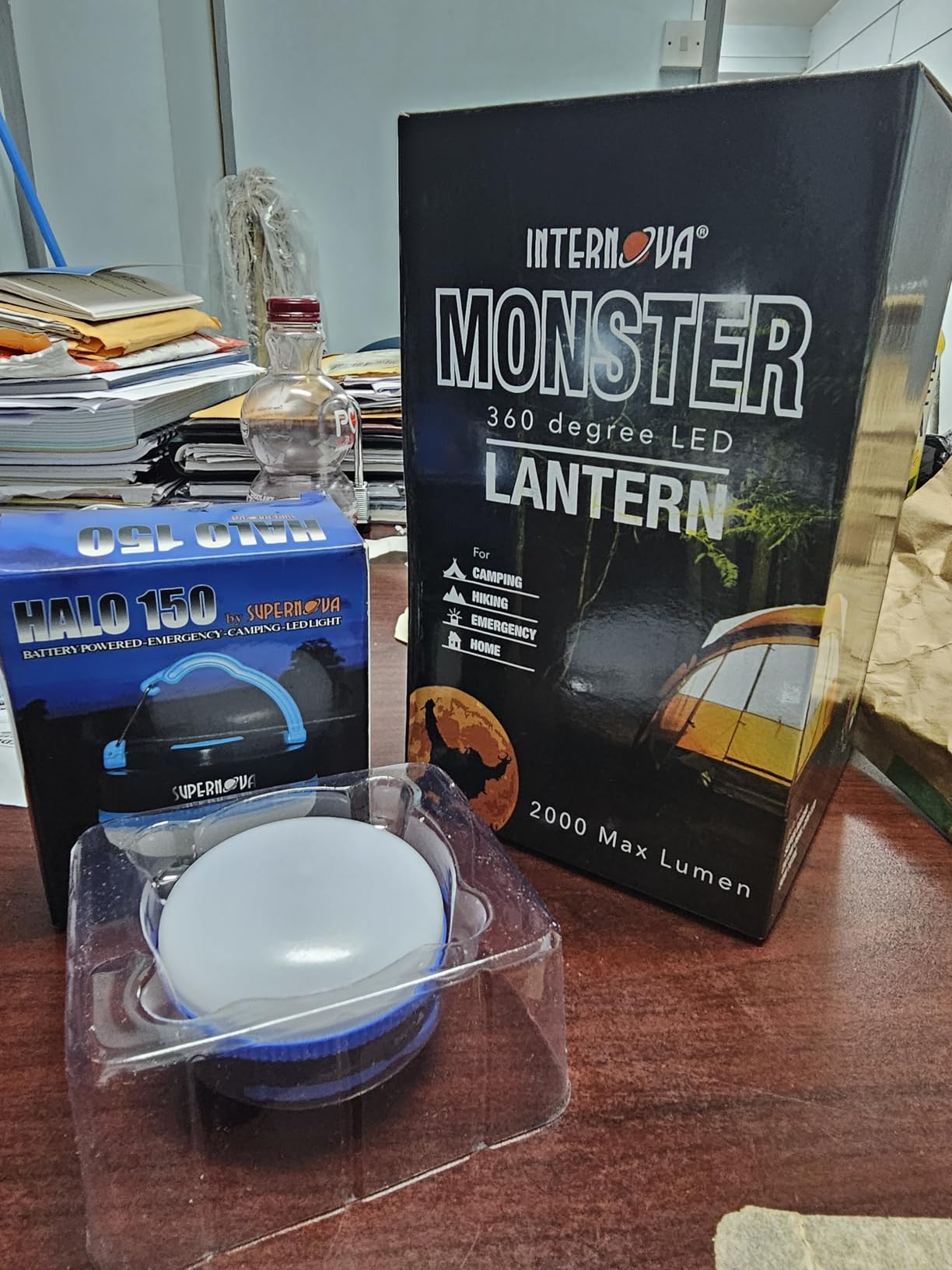 2000 Lumen LED Camping Lantern, Longest Lasting Battery Lantern, Powered & Operated with Infinite 360 Degree Light Control customer photo 2