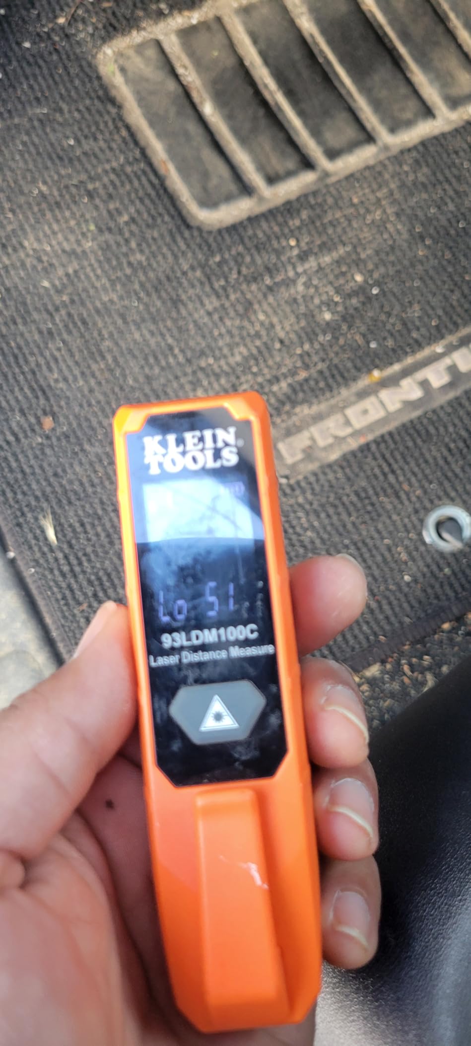 Klein Tools Laser Distance Measure, Measures in Feet, Inches, Meters customer photo 2