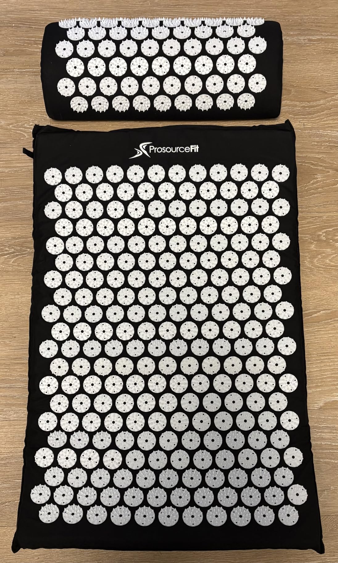 ProsourceFit Acupressure Mat and Pillow Set for Back/Neck Pain Relief and Muscle Relaxation customer photo 2