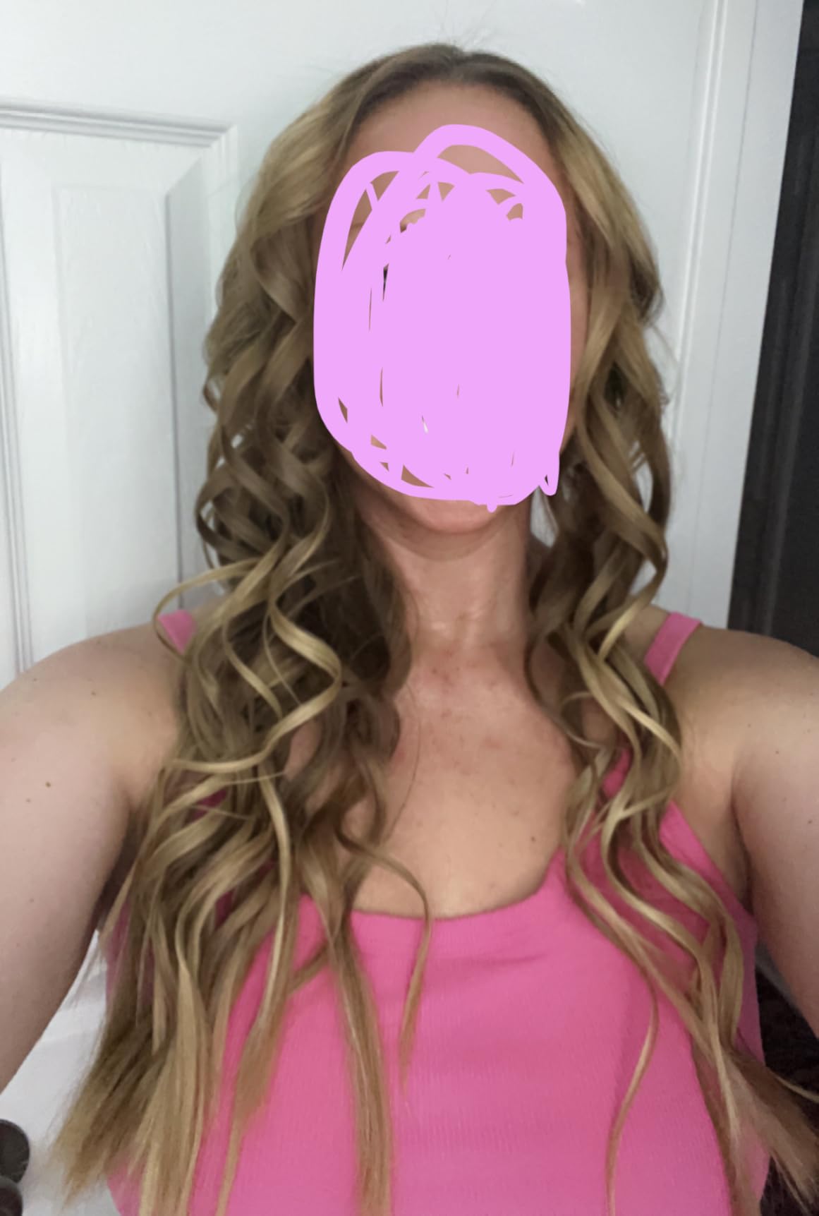 L'ANGE Hair Le Curl 25 MM Titanium Curling Wand | Professional 1 Inch Curling Iron for All Hair Types | Clip Free Hair Curler | Best Curling Wand for Tighter Curls & Beach Waves customer photo 1
