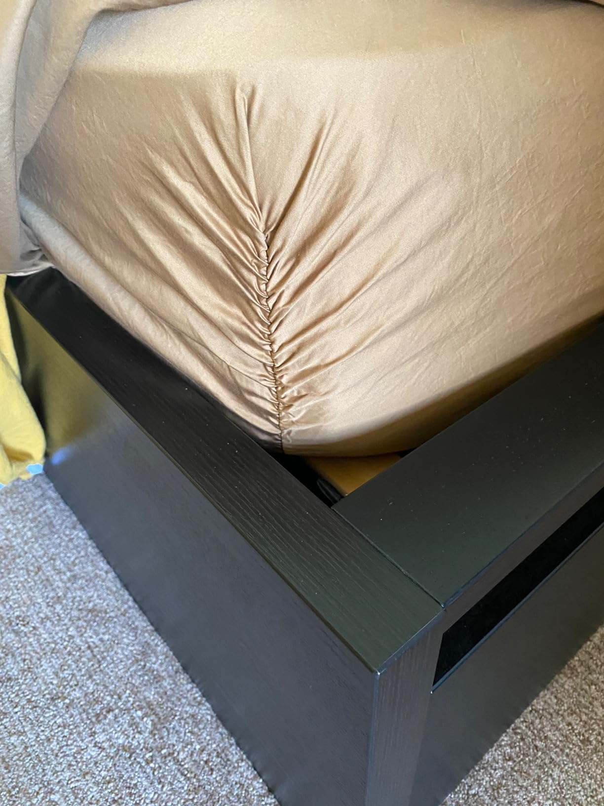 CEA Certified 100% Giza Egyptian Cotton Sheets | 4 Piece Set | Accredited Gold Seal | Deep Pocket | Extra Long Staple | Sateen Weave | High Fabric Strength (Queen, Light Gray) customer photo 1