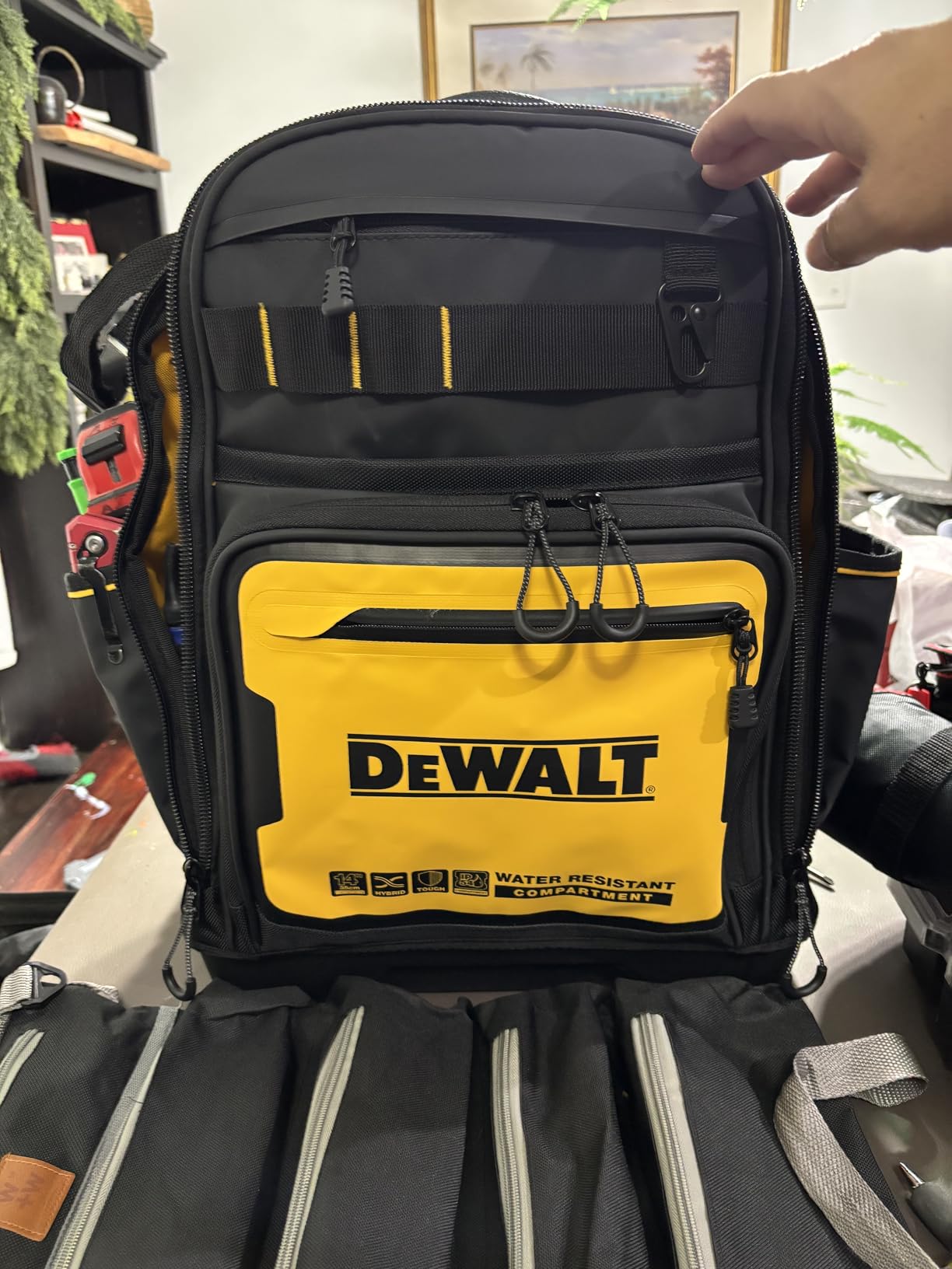DEWALT Tool Backpack, Tool Storage and Organization, Durable and Water Resistant (DWST560102) customer photo 2