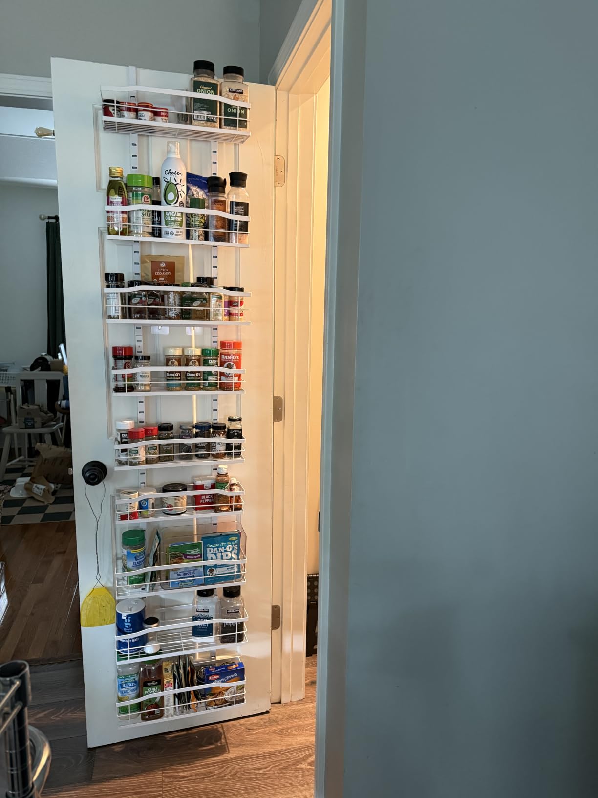 Moforoco White 9-Tier Over The Door Pantry Organizer customer photo 1