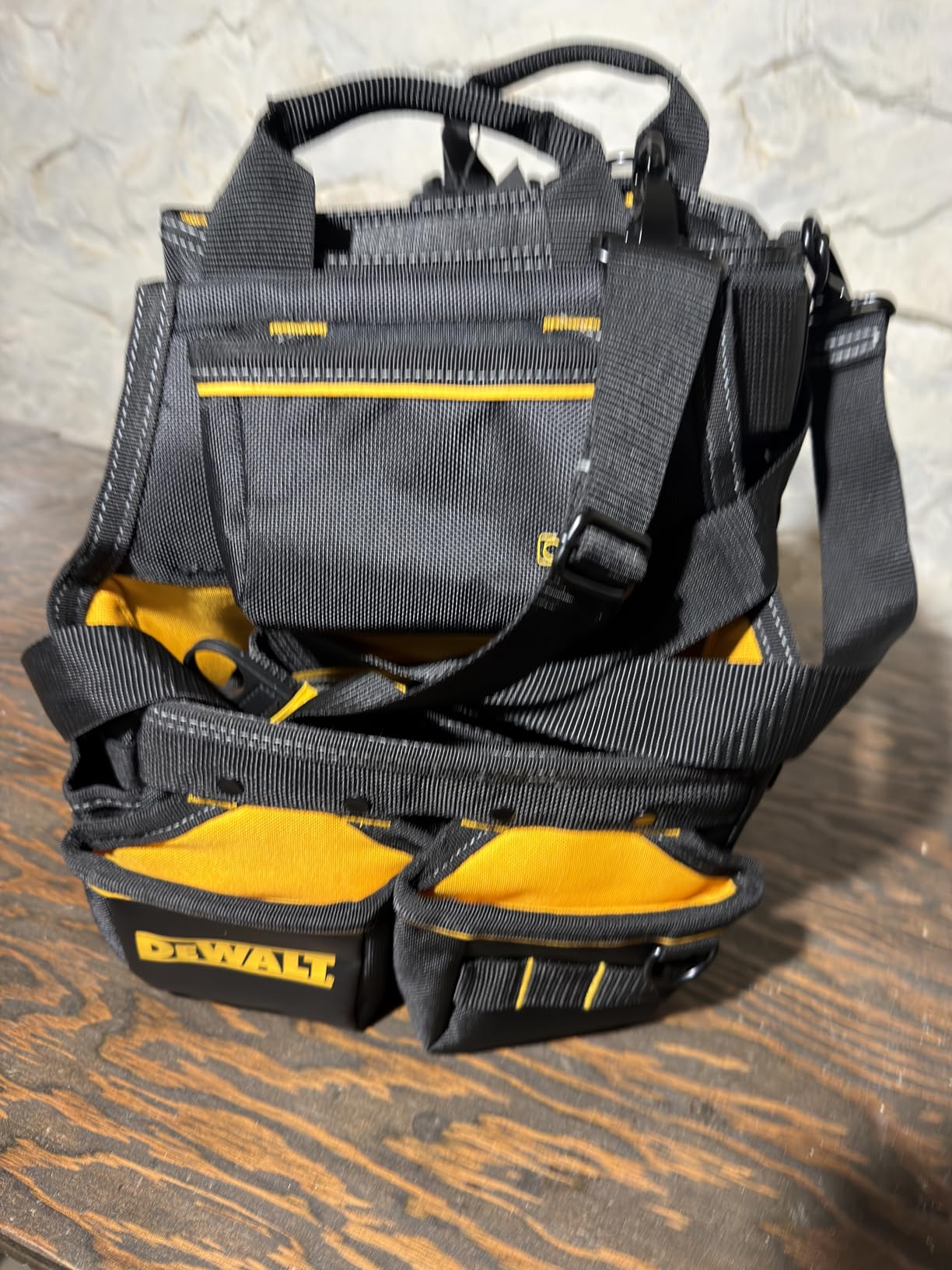 DEWALT Professional Tool Belt Organizer With Suspenders and 25 Pockets, Heavy Duty Construction (DWST540602) customer photo 2
