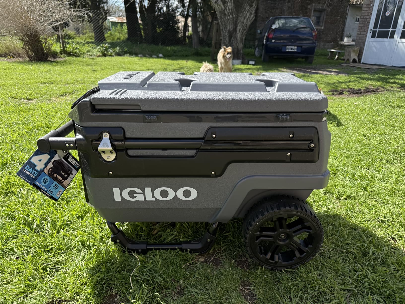Igloo Trailmate Journey 70Qt Wheeled Cooler | Insulated Hard Shell Ice Chest customer photo 1