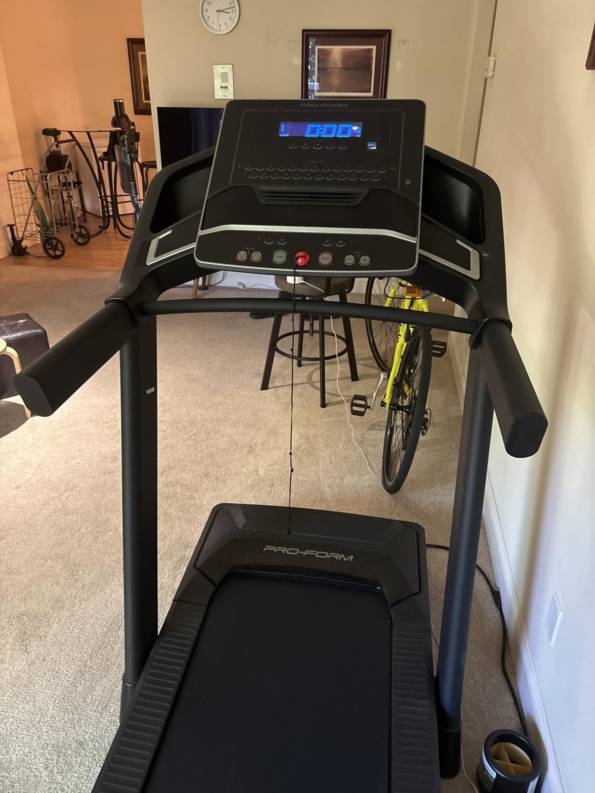 ProForm Carbon Series Treadmills | Foldable Treadmill for Running and Cardio Workouts with Shock Absorbing Cushioning to Reduce Joint Impact customer photo 2
