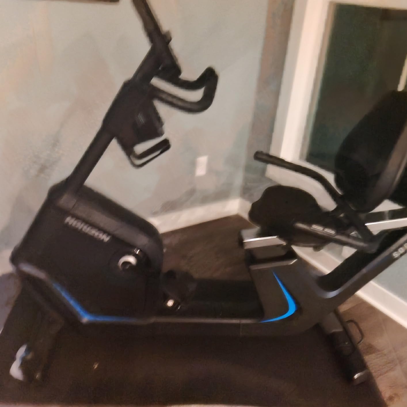 Horizon Fitness 5.0R Recumbent Bike, Fitness & Cardio, Magnetic Resistance Cycling Bike with Bluetooth, Comfort Seat with Lumbar Support, Step-through Frame, and 350lb Weight Capacity customer photo 1