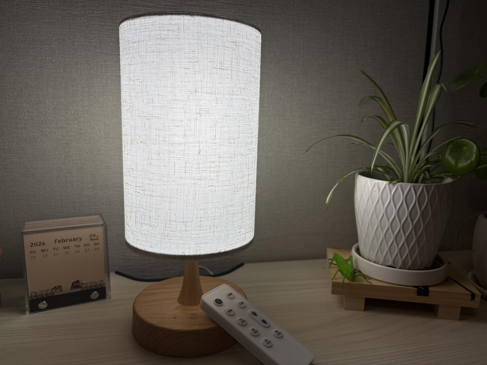 Caromolly Light Therapy Lamp, Sunlight Lamp 10000 Lux with Remote Control, 3 Color Temperature & 4 Brightness Level & Timer, Daylight Lamp for Home, Office, Decoration customer photo 1