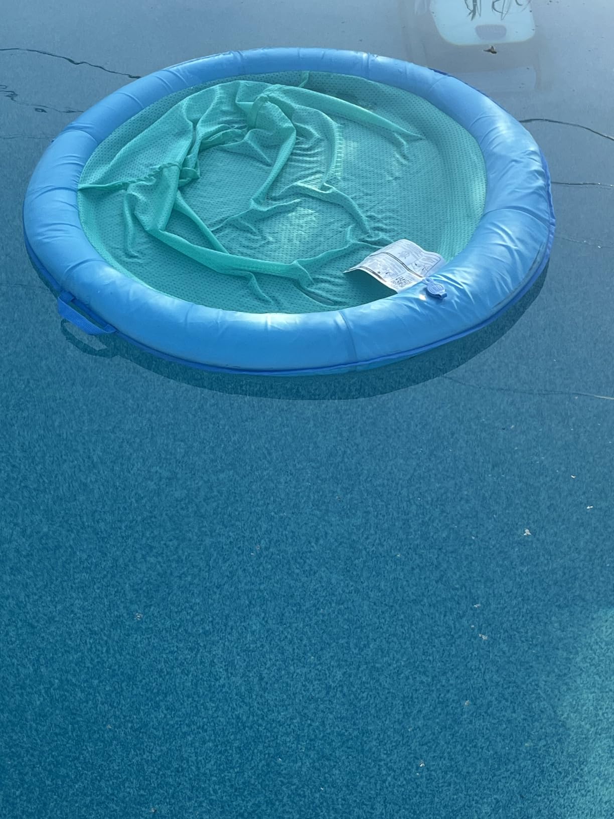 SwimWays Spring Float Premium Papasan Pool Lounger with Breathable Mesh Seat, Inflatable Pool Floats for Adults with Fast Inflation, for Ages 15 & Up customer photo 2