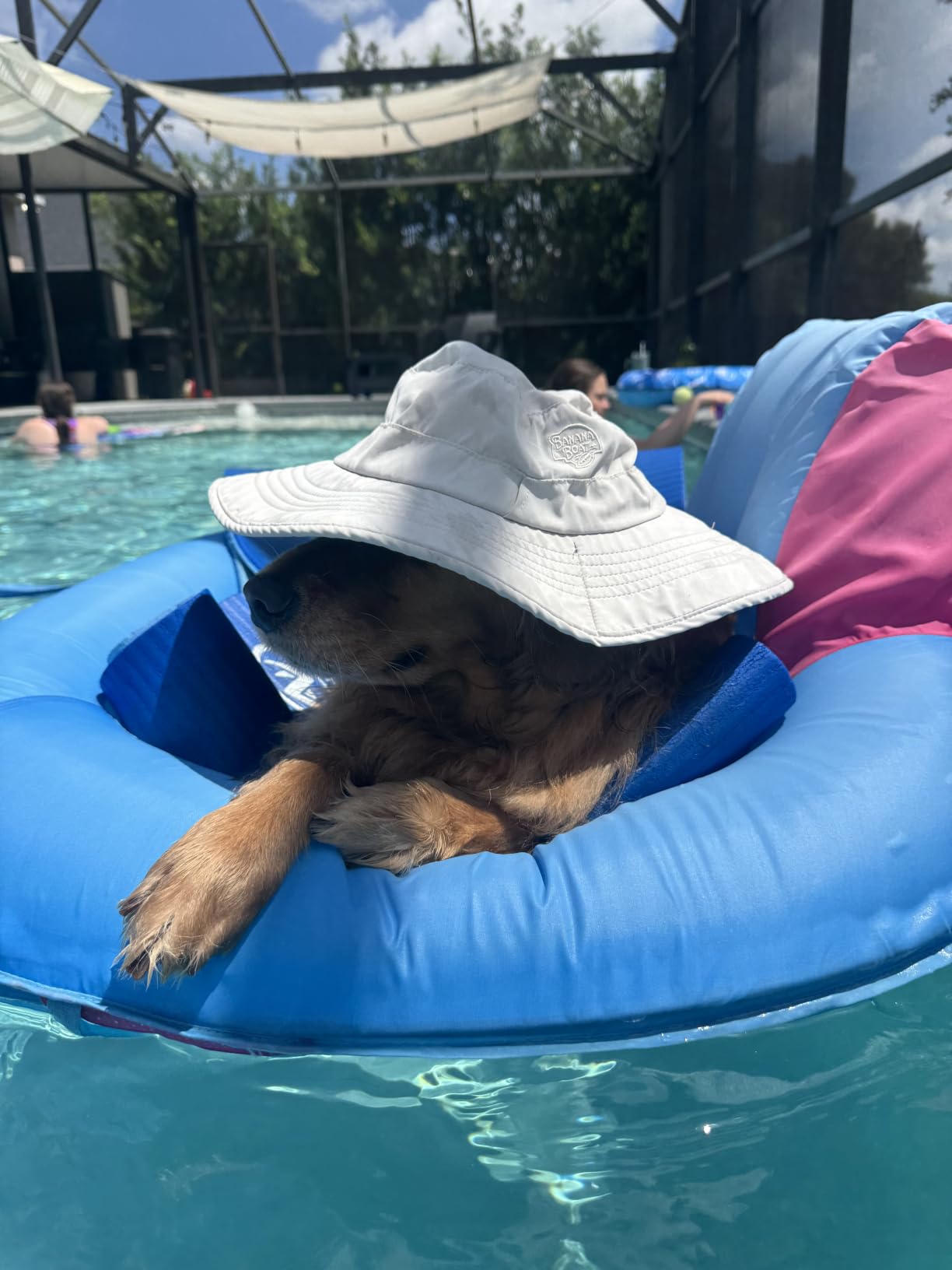SwimWays Spring Float Recliner, Fast-Inflating Adult Pool Lounger; Ages 15+ | Patented Fast Inflation for Immediate Use During Travel, Fits Most Adults and Teens, Teens & Adults Can Lounge Comfortably customer photo 2