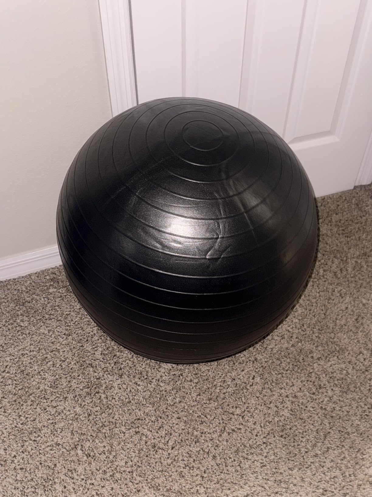 APEXUP Yoga Ball, 660 lbs Anti-Burst Exercise Ball with Pump, 5 Sizes | Anti-Burst, Anti-Slip, Strengthens Core, Improves Balance & Posture, Boosts Flexibility & Stability customer photo 2