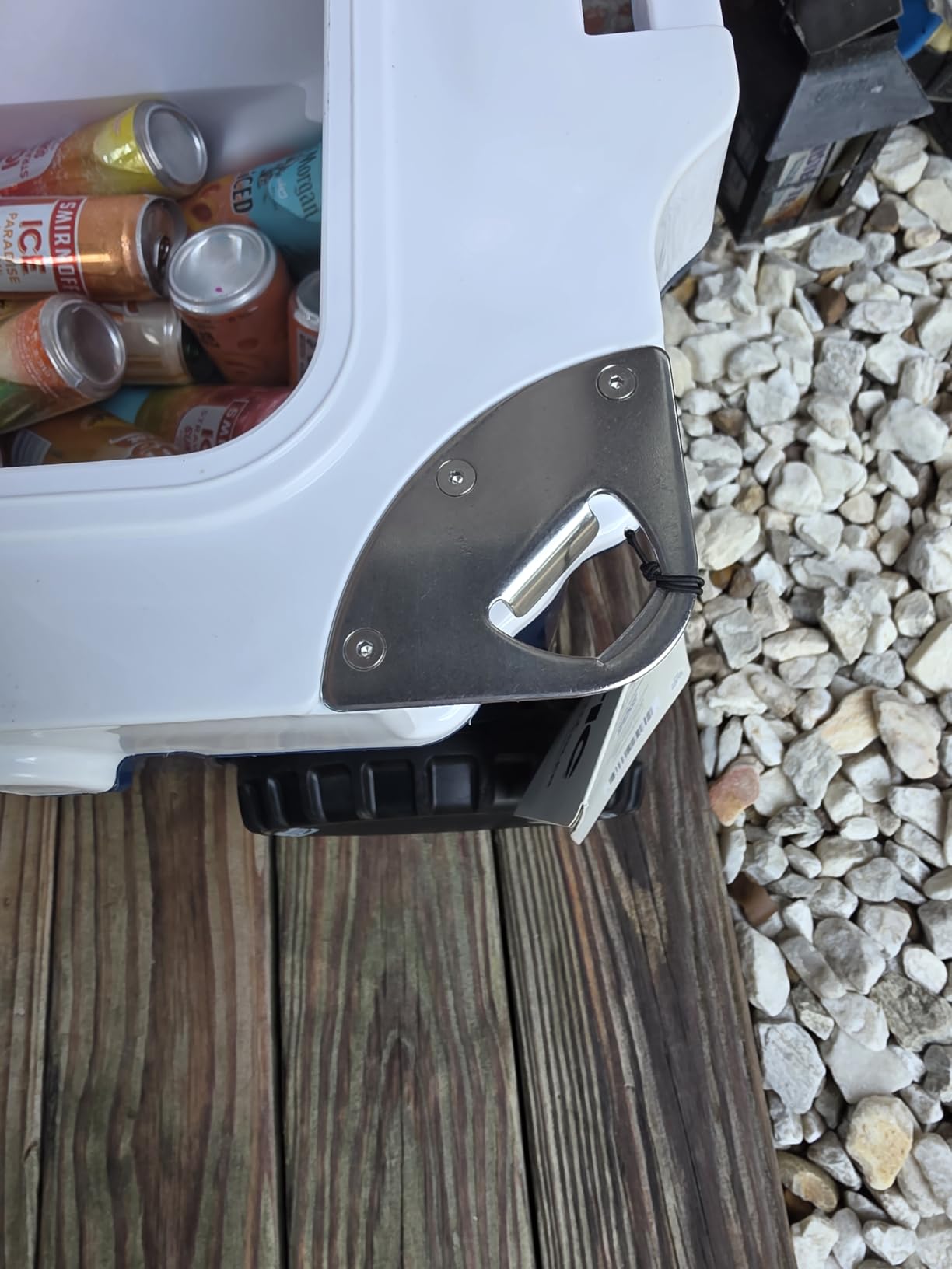 RTIC 52 QT Ultra-Light Wheeled Hard Cooler | Insulated, Ice Chest Box, Beach, Drink, Beverage, Camping, Picnic, Fishing, Barbecue, 30% Lighter Than Rotomolded customer photo 2