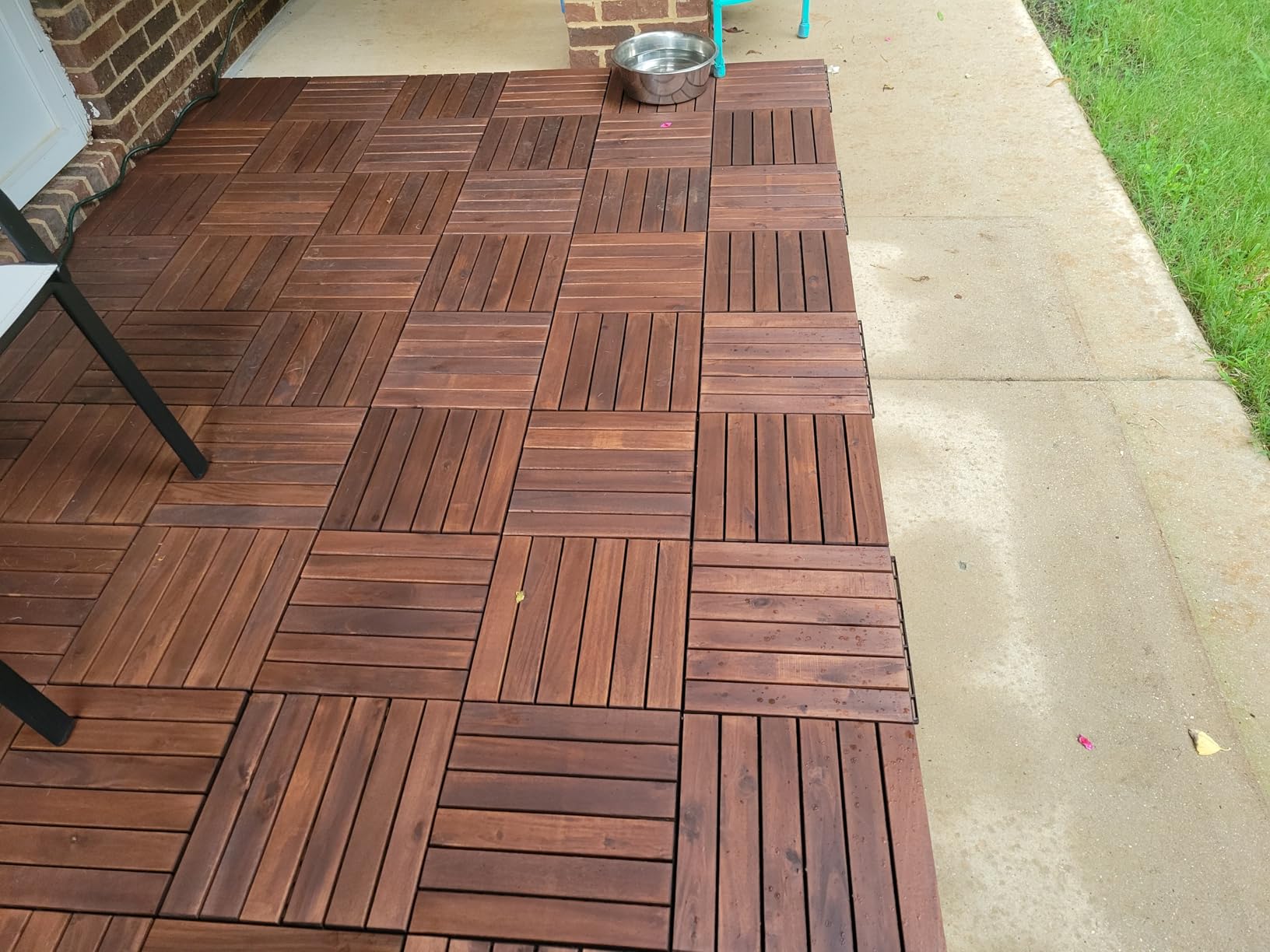 THYOI Premium Deck Tiles, Patio Flooring - Set 10 Pcs 12
