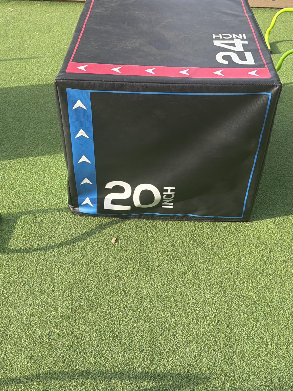 BalanceFrom 3-in-1 Foam Plyometric Jump Box for Home Gym with Multiple Height Options customer photo 2