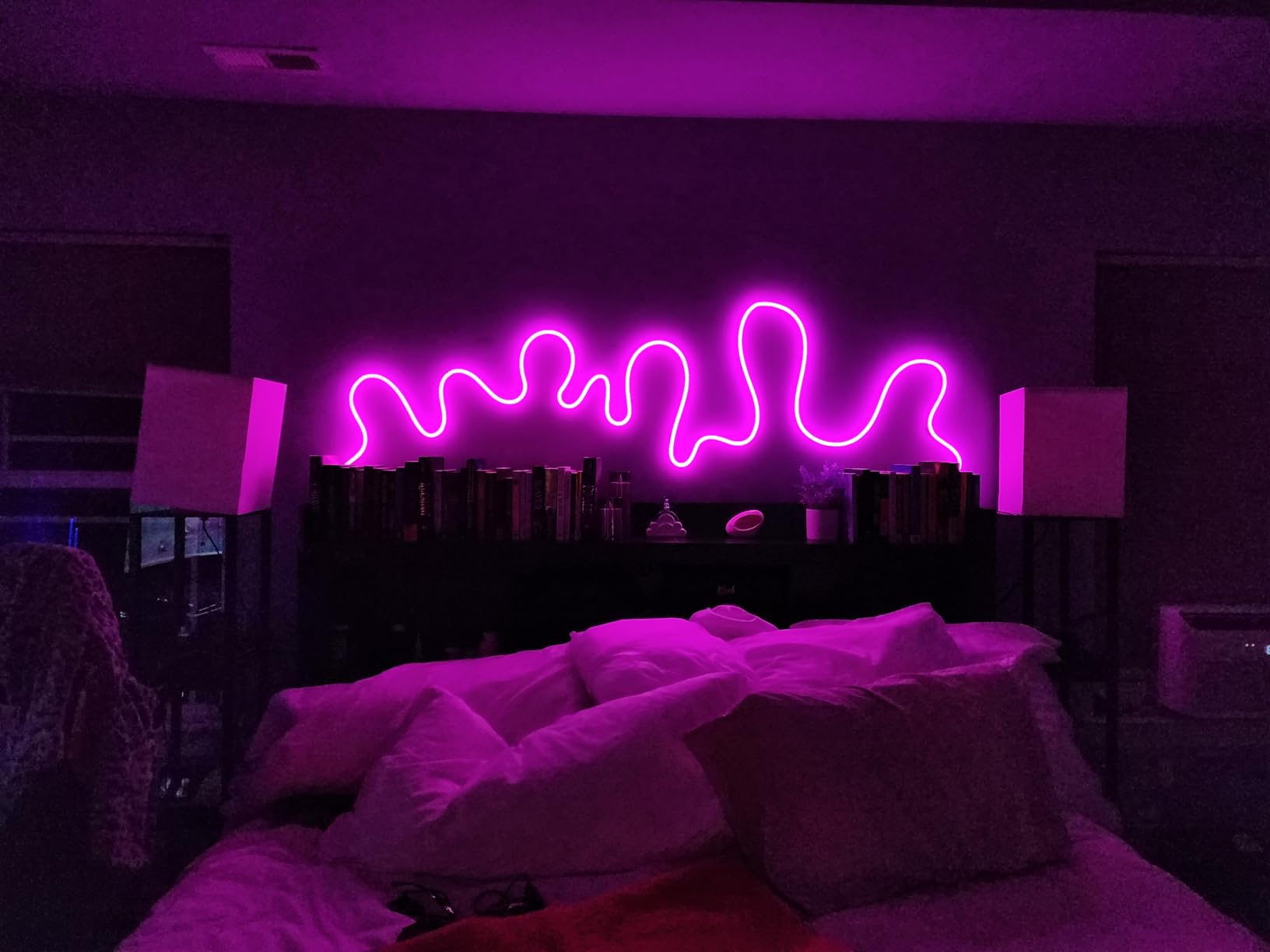 Govee RGBIC Neon Lights 9.8ft Works with Matter, Alexa, Google Assistant | LED Smart Neon Rope Light 2, Custom DIY Neon Strip Lights for Bedroom and Wall Decor, Softer Material, White customer photo 2