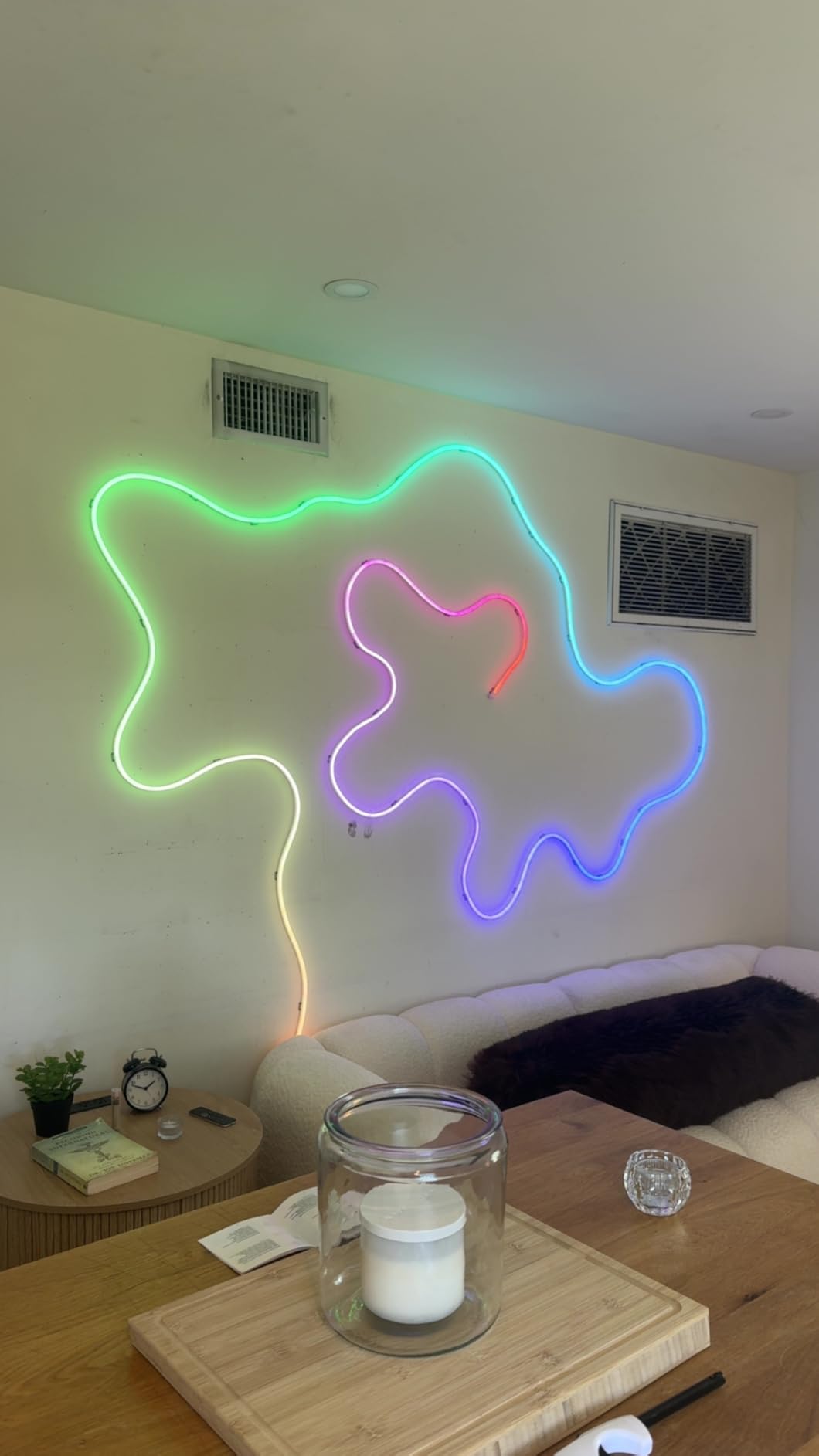 Lepro N1 AI Smart RGB Rope Lights for Christmas, Personalized AI Lighting Designer, LightBeats Music Sync, Color Segment DIY, Voice Control Via App, 19.68ft Wi-Fi & Bluetooth LED Strip Lights customer photo 2