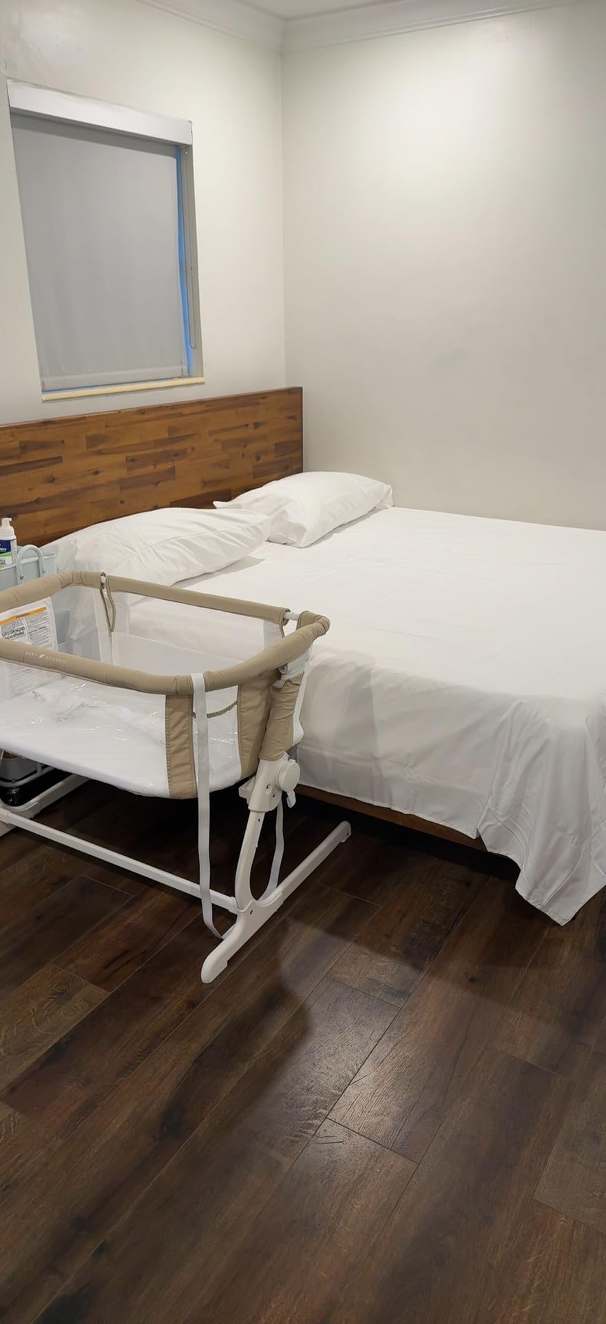 Baby Delight Beside Me Dreamer Bassinet, Organic Mocha | 6-Position Height Adjustment, Mesh Wall for Air Flow & Visibility, Zip Down Beside Panel, 100% GOTS Certified Organic Cotton customer photo 2