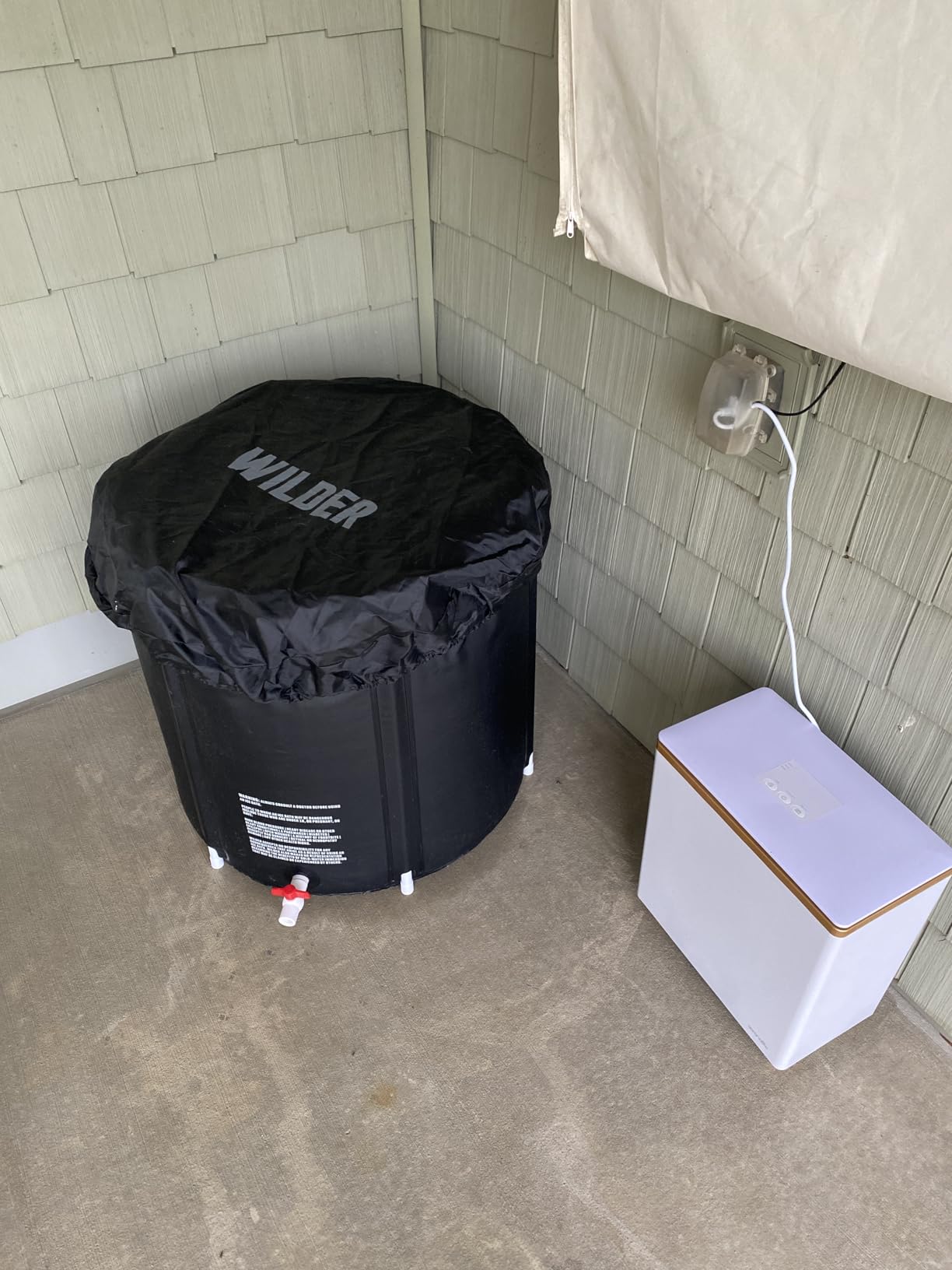 Wilder XL Ice Bath Cold Plunge - 86 Gallon Portable Ice Bath Tub for Recovery and Cold Water Therapy - Triple Insulated customer photo 2
