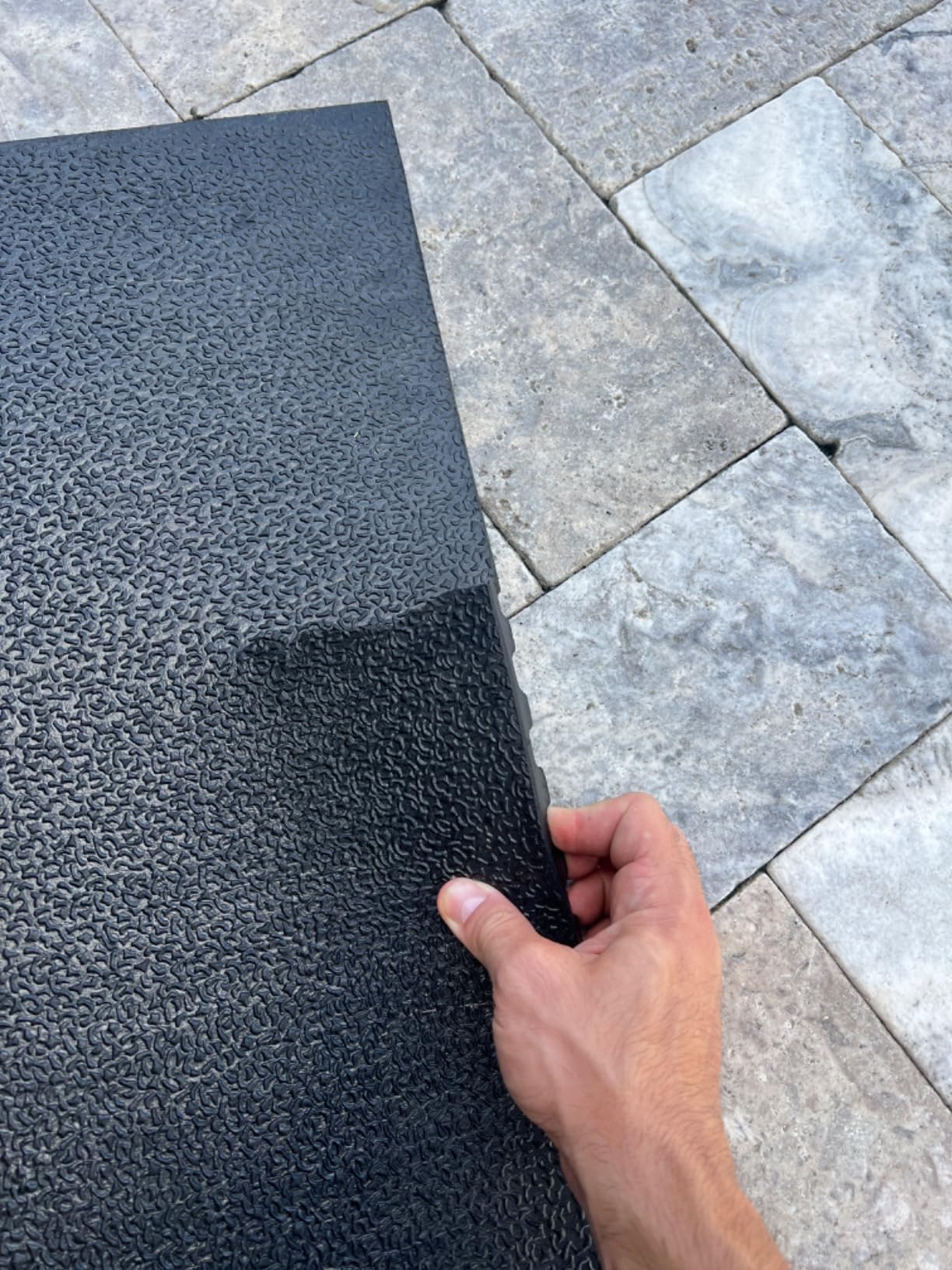 PAR-MSI Heavy Duty Gym Flooring Mat - 3.5' x 6' x 3/4