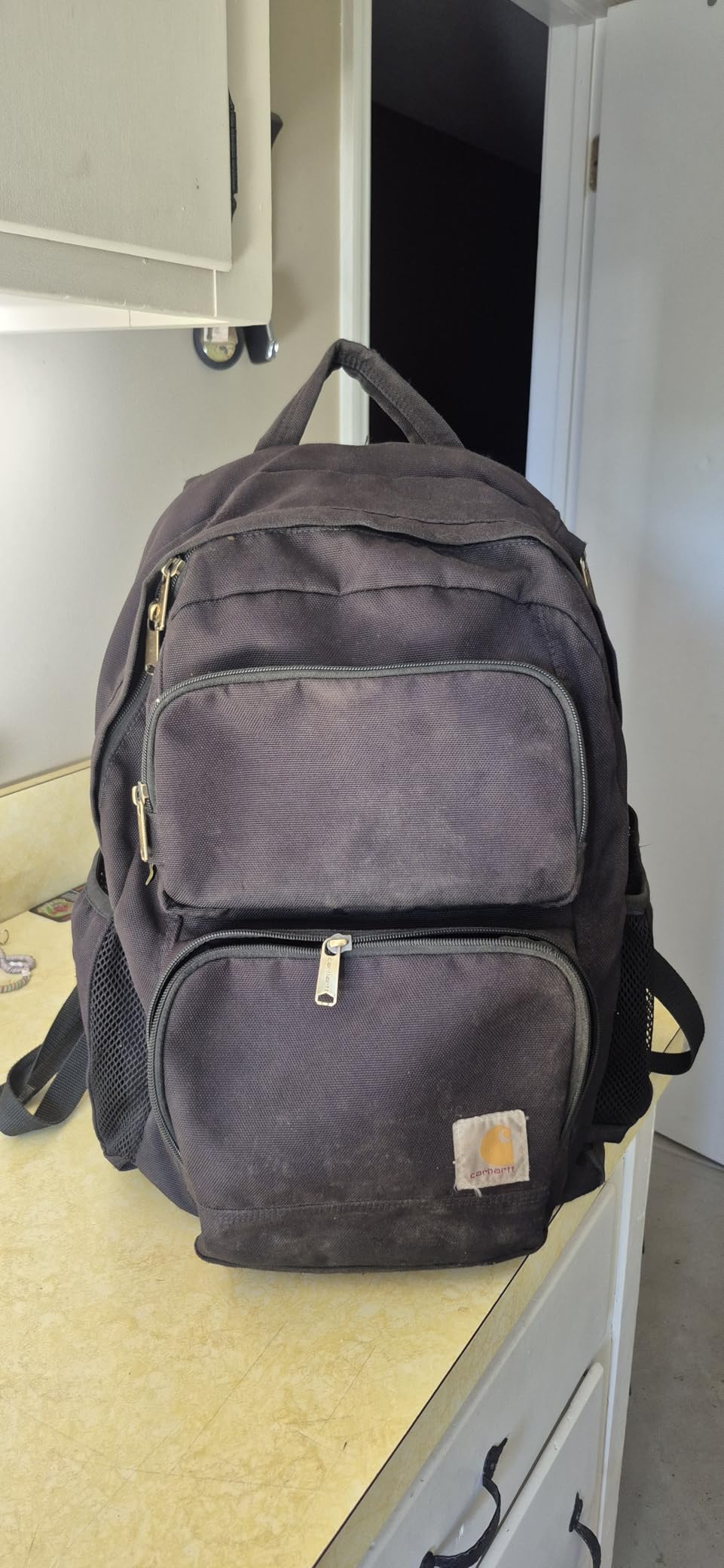 Carhartt Utility 28L Dual-Compartment Backpack Black | Durable Pack with 16 Laptop Sleeve and Duravax Abrasion Resistant Base customer photo 2