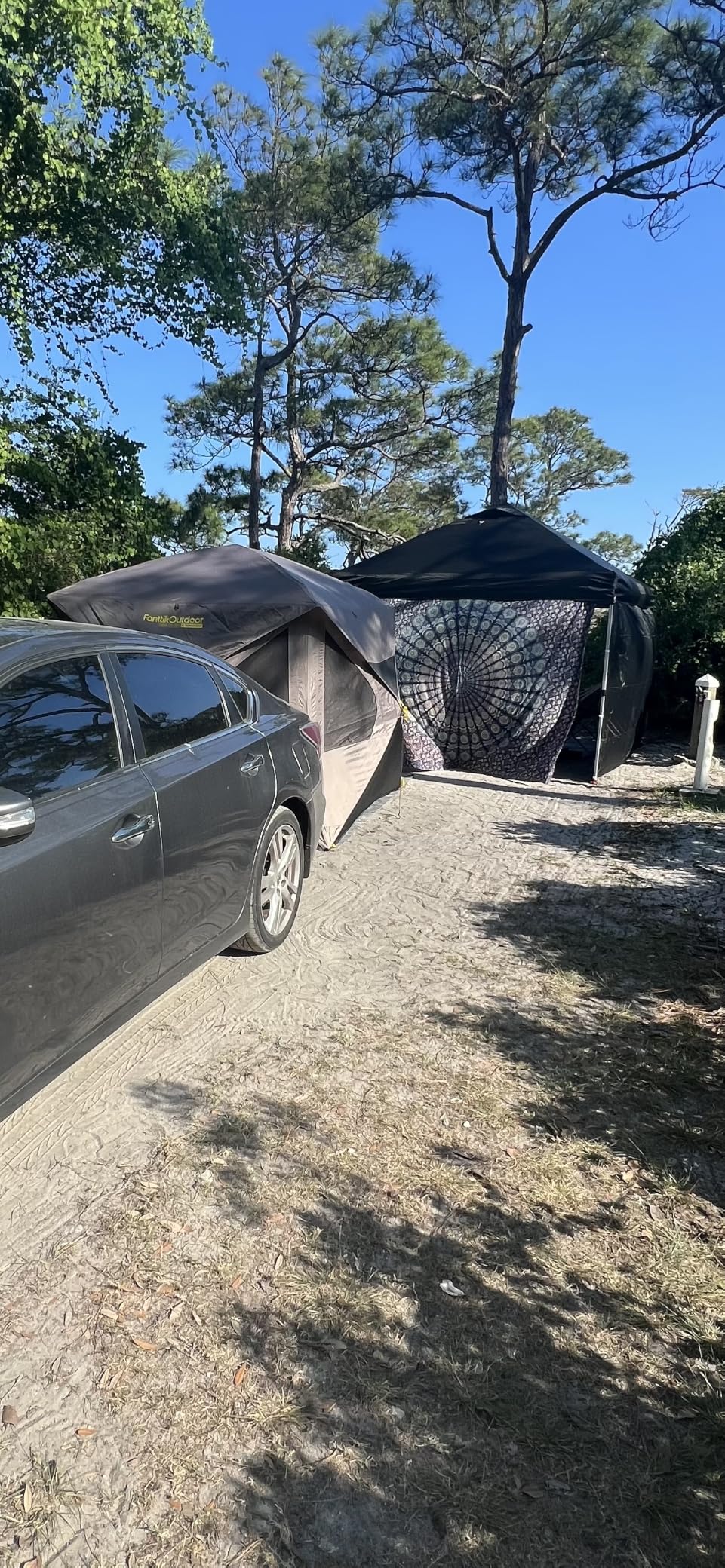 FanttikOutdoor Alpha C4 Ultra Camping Tent 4 Person Pop Up Instant Cabin Setup in 60 Seconds Portable Hub Tent with Rainfly & Windproof for Outdoor Camping & Overlanding customer photo 2